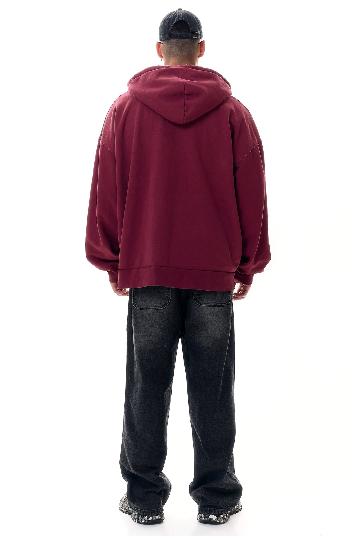 Oversized Hoodie with KLOTT Embroidery