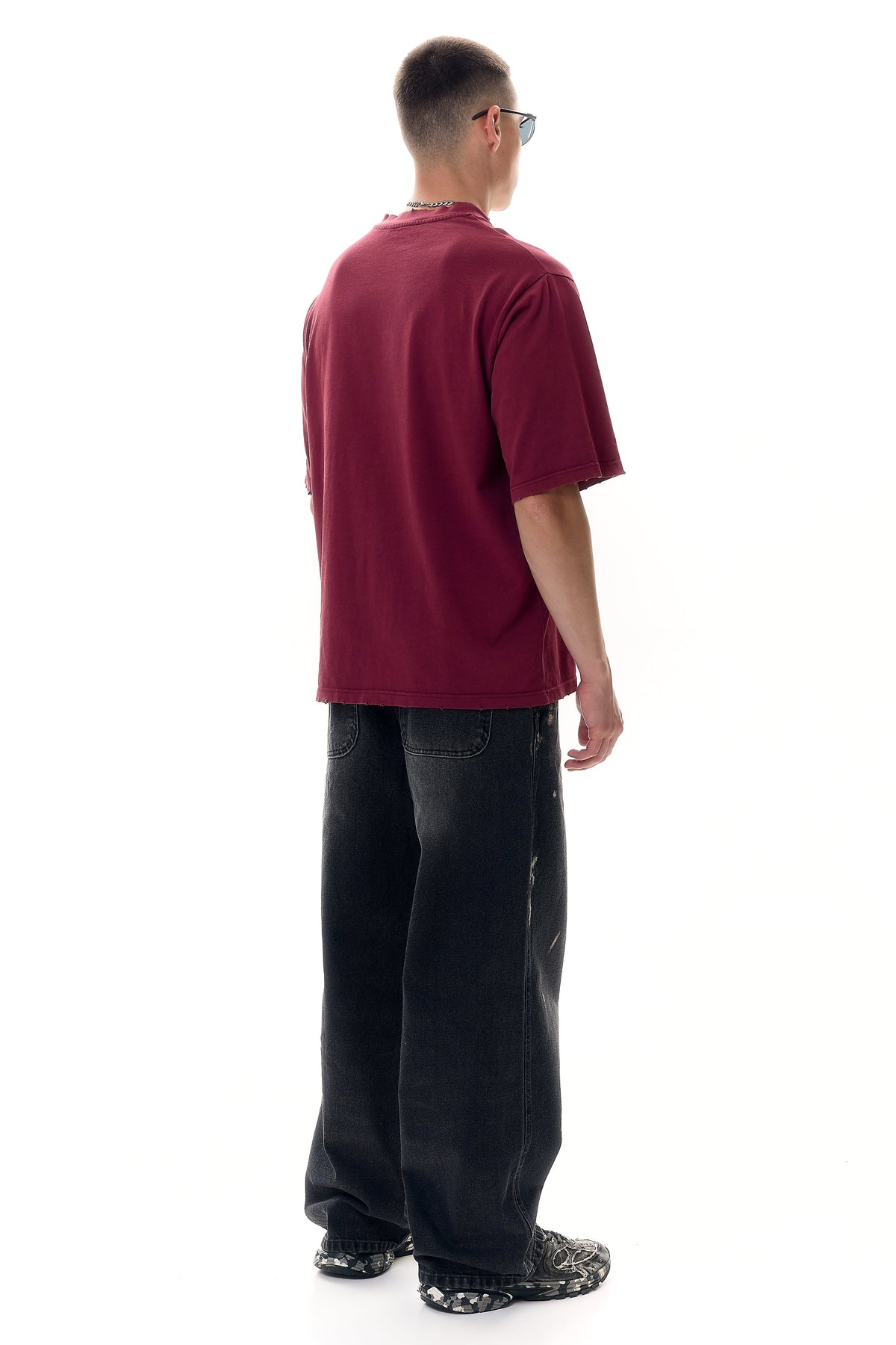 Oversized T-Shirt with KLOTT Embroidery