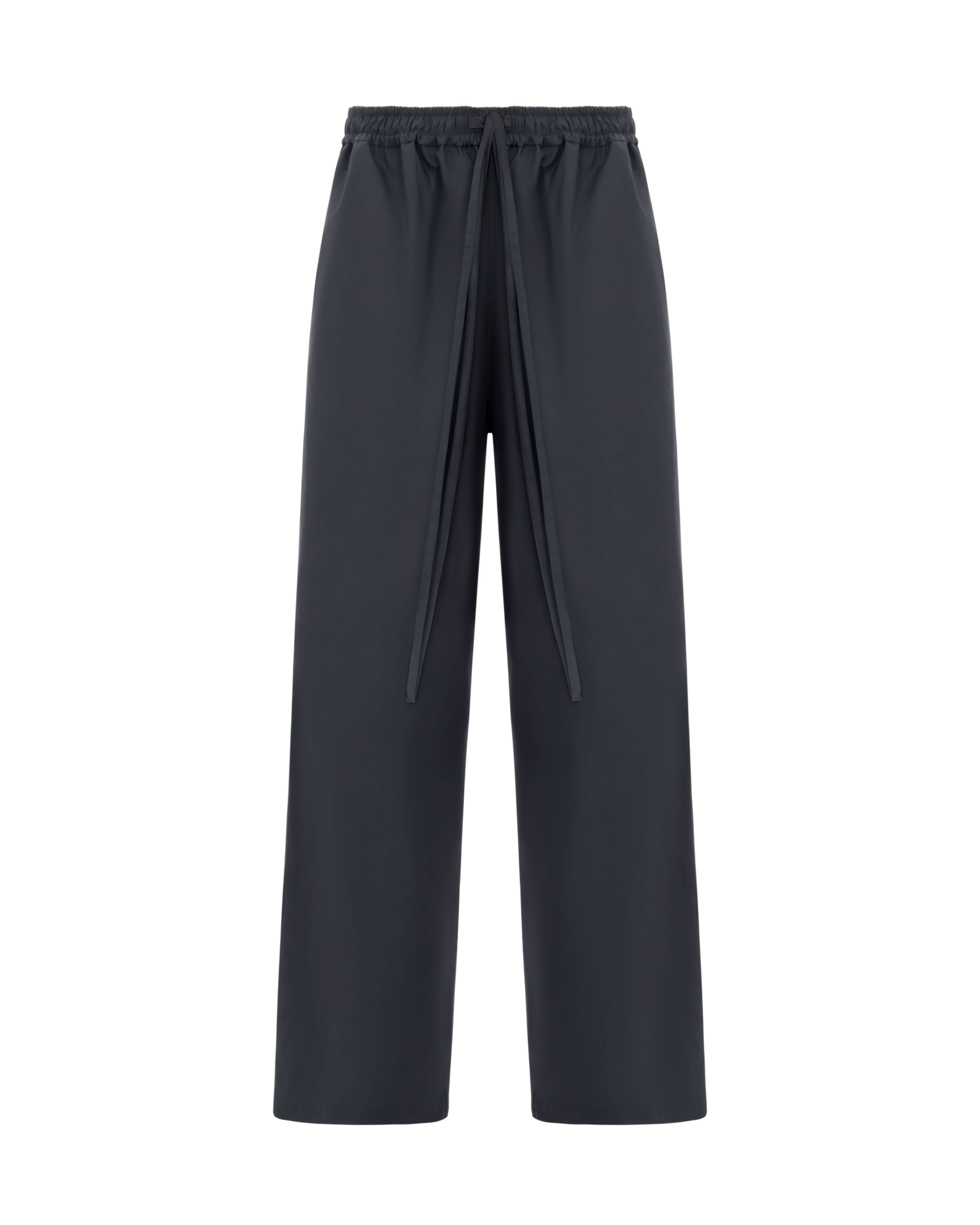 COTTON BLEND TROUSERS