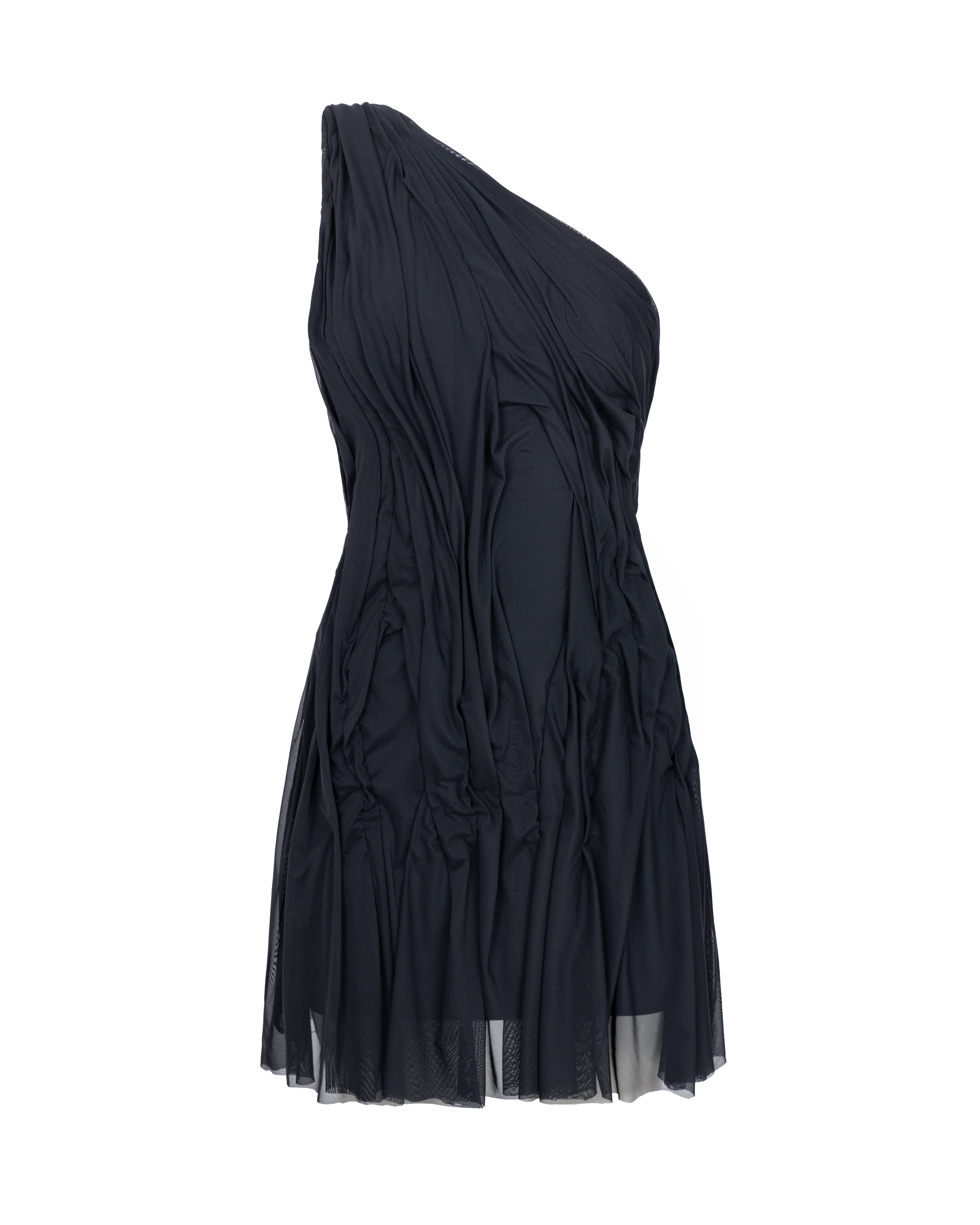 Crafted Mini Dress "Sigh"