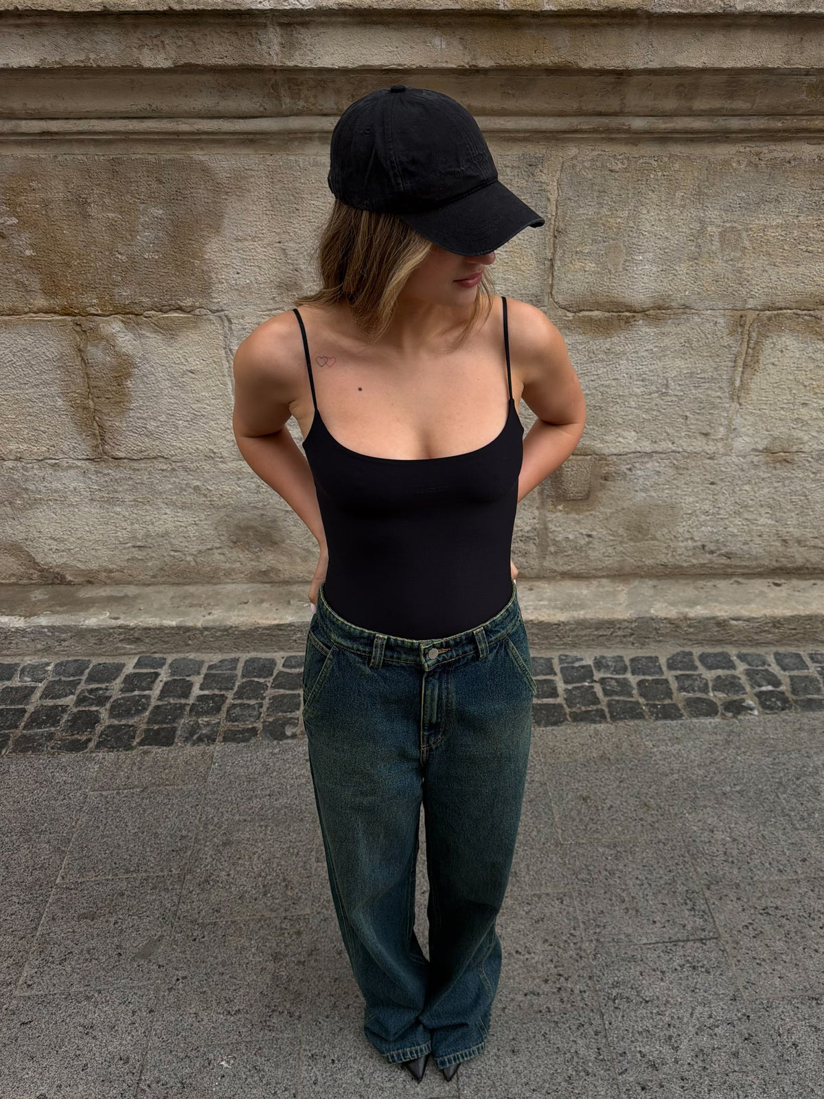 Logo Fitted Bodysuit