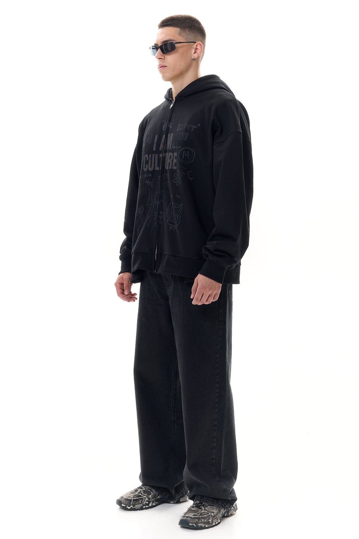 Oversized Hoodie "I am Culture"