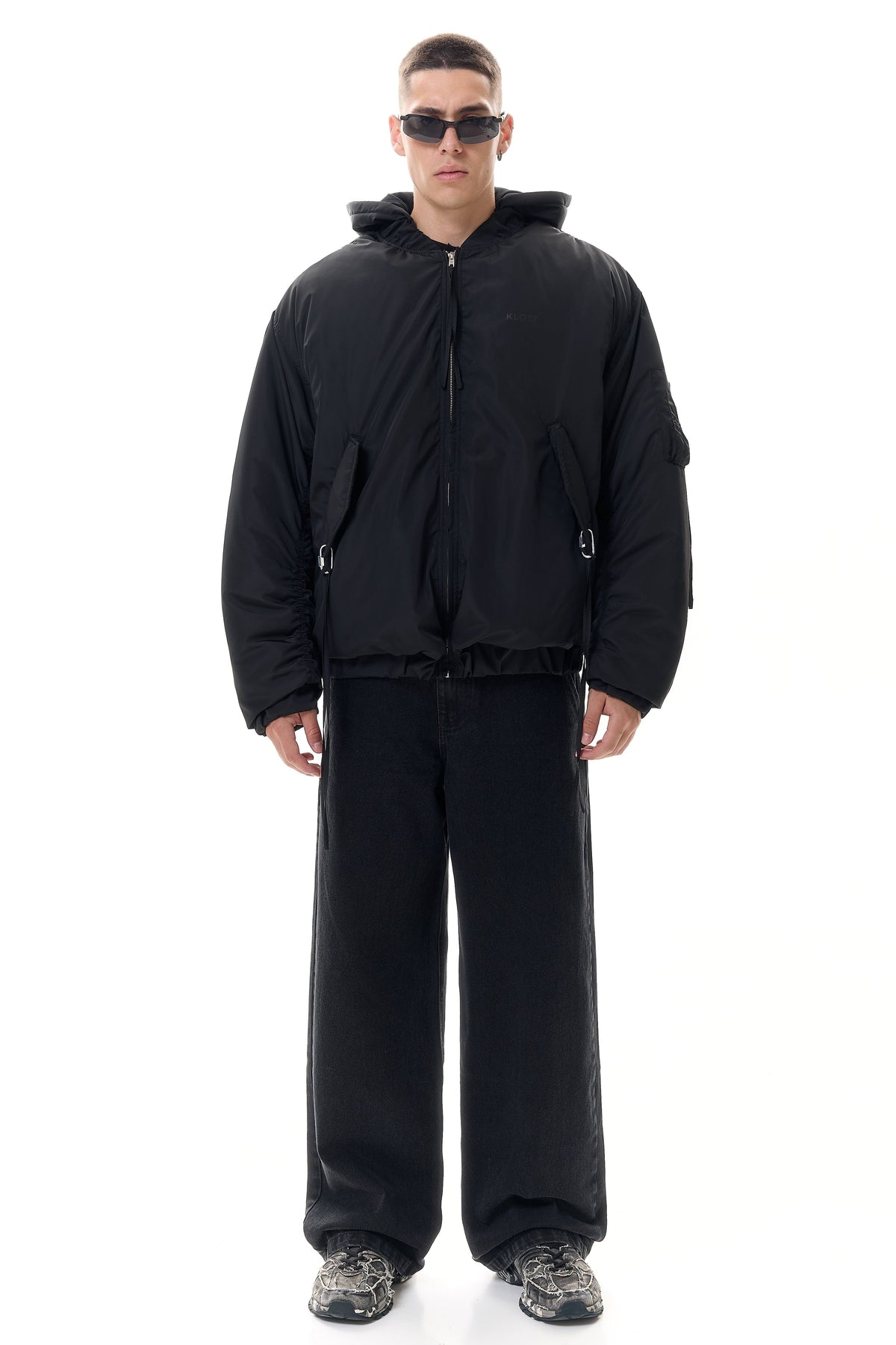 Oversized Bomber Jacket