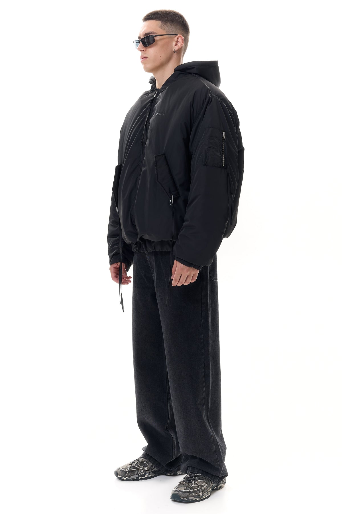 Oversized Bomber Jacket