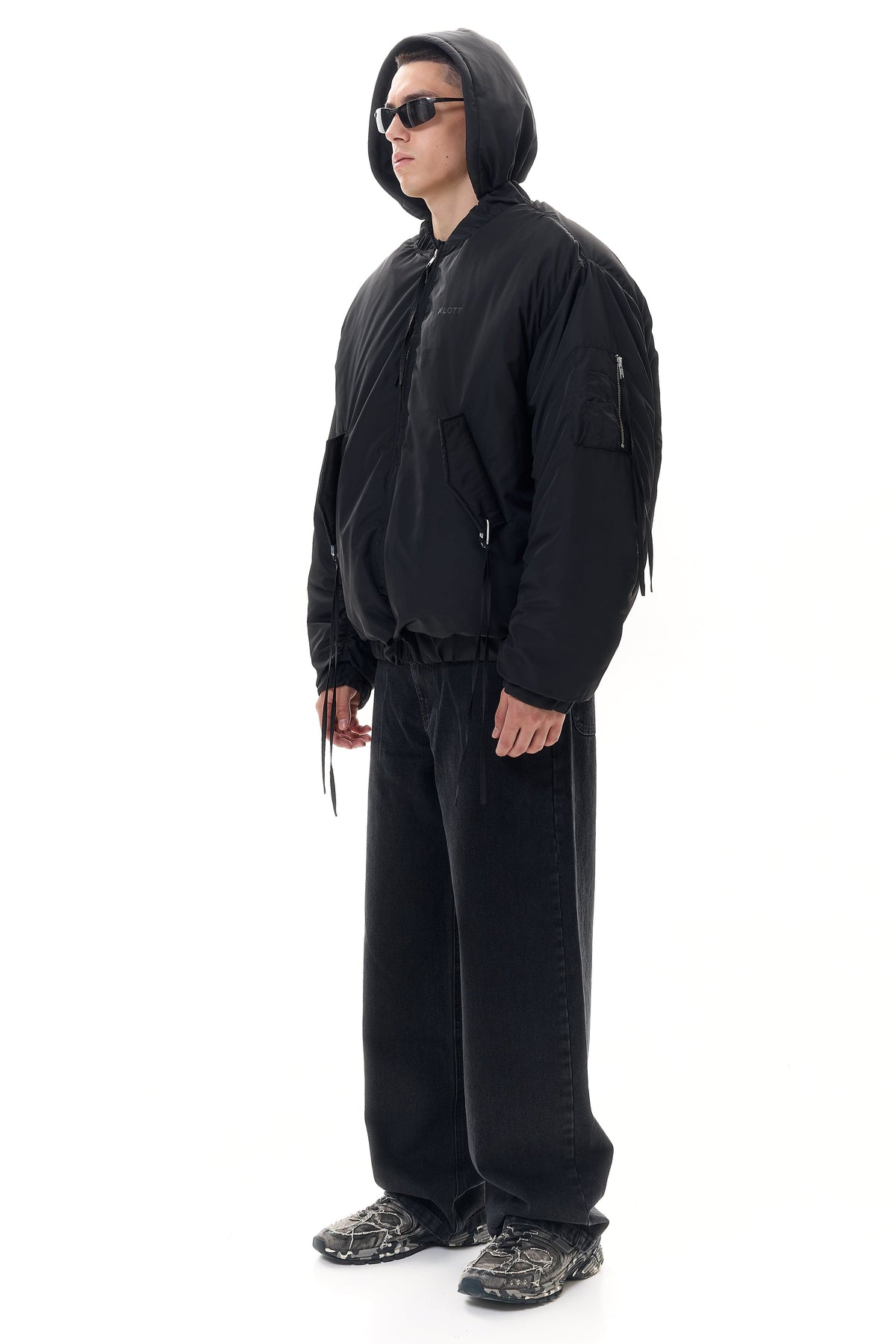 Oversized Bomber Jacket