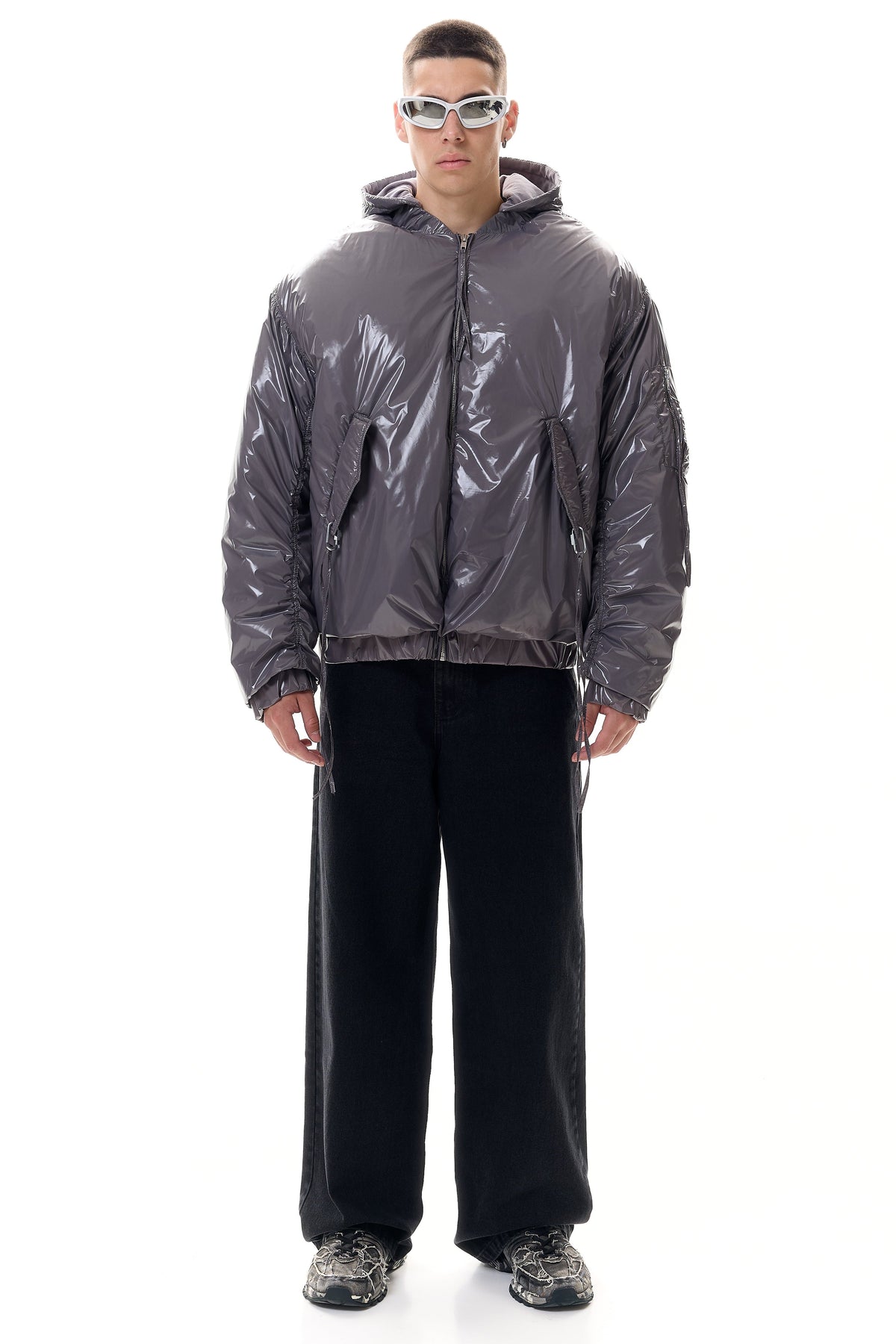 Oversized Bomber Jacket