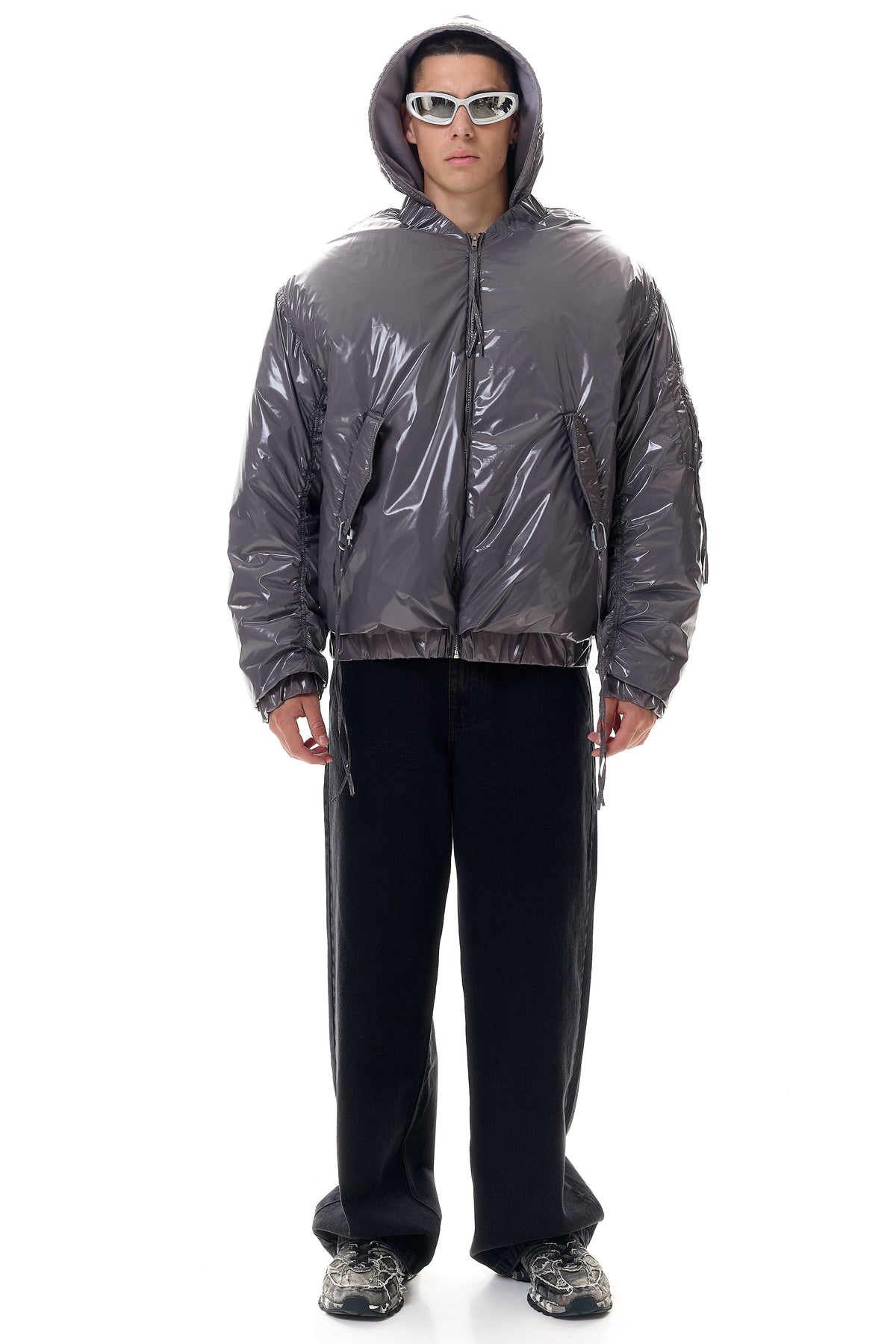 Oversized Bomber Jacket