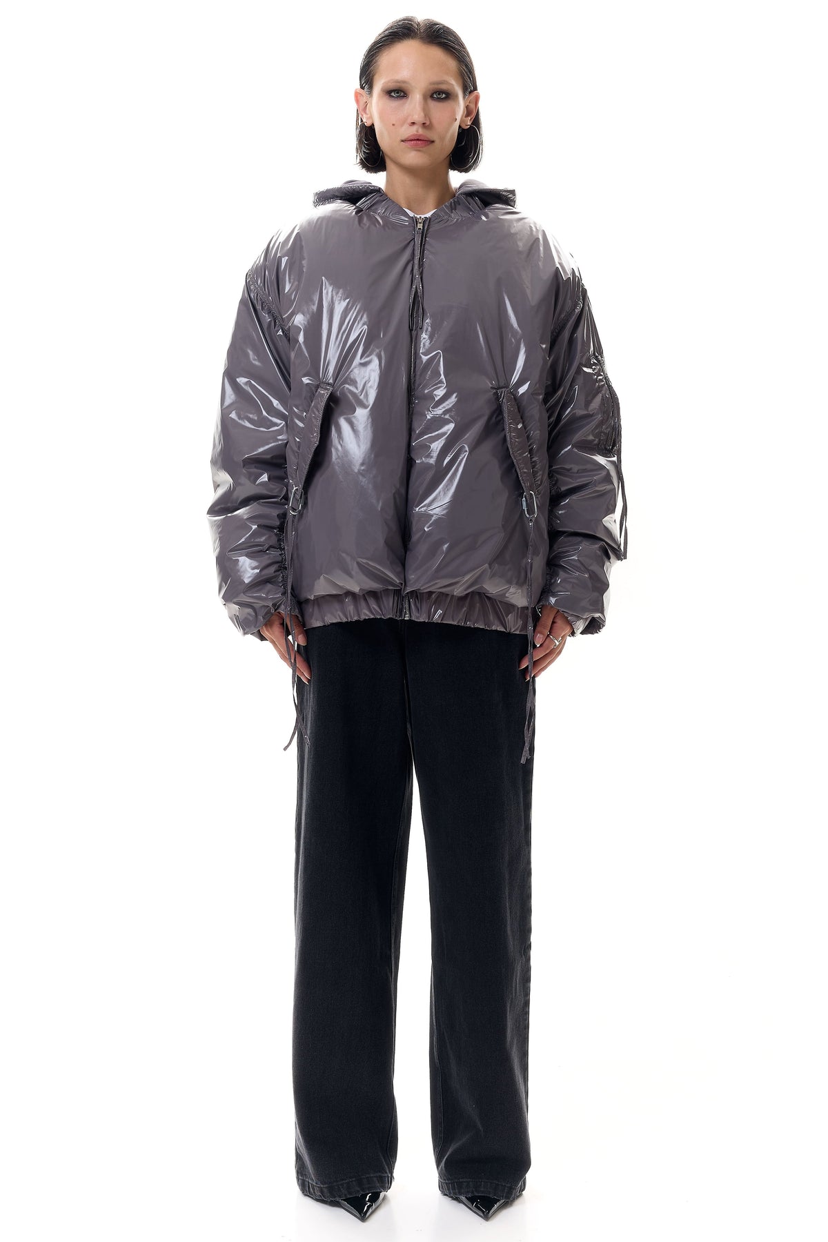 Oversized Bomber Jacket