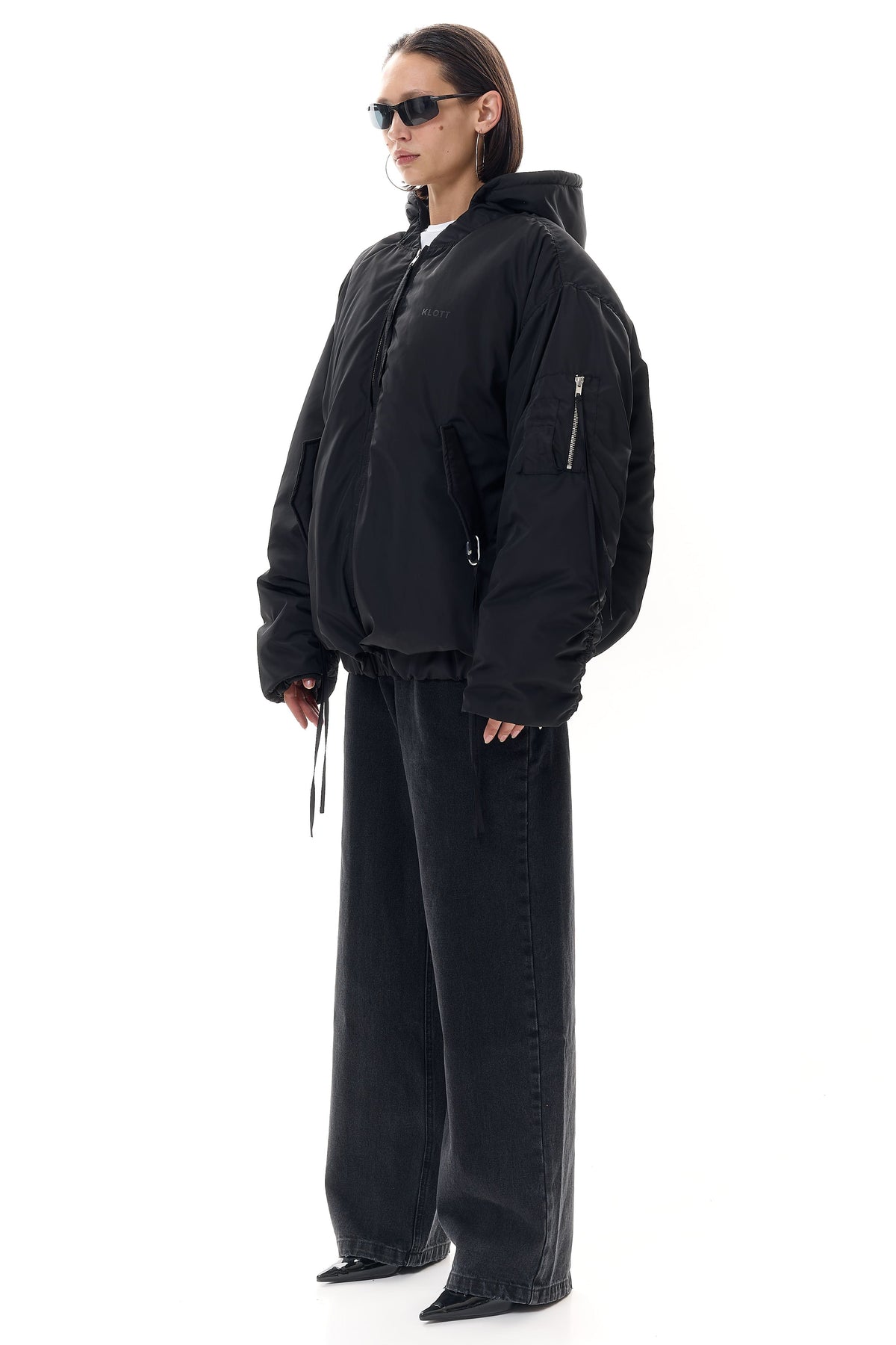 Oversized Bomber Jacket