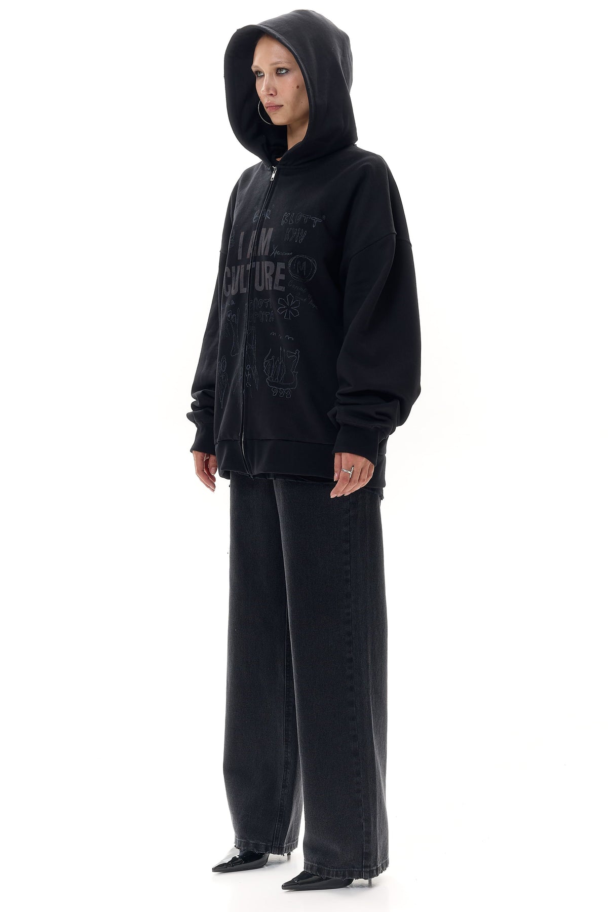 Oversized Hoodie "I am Culture"