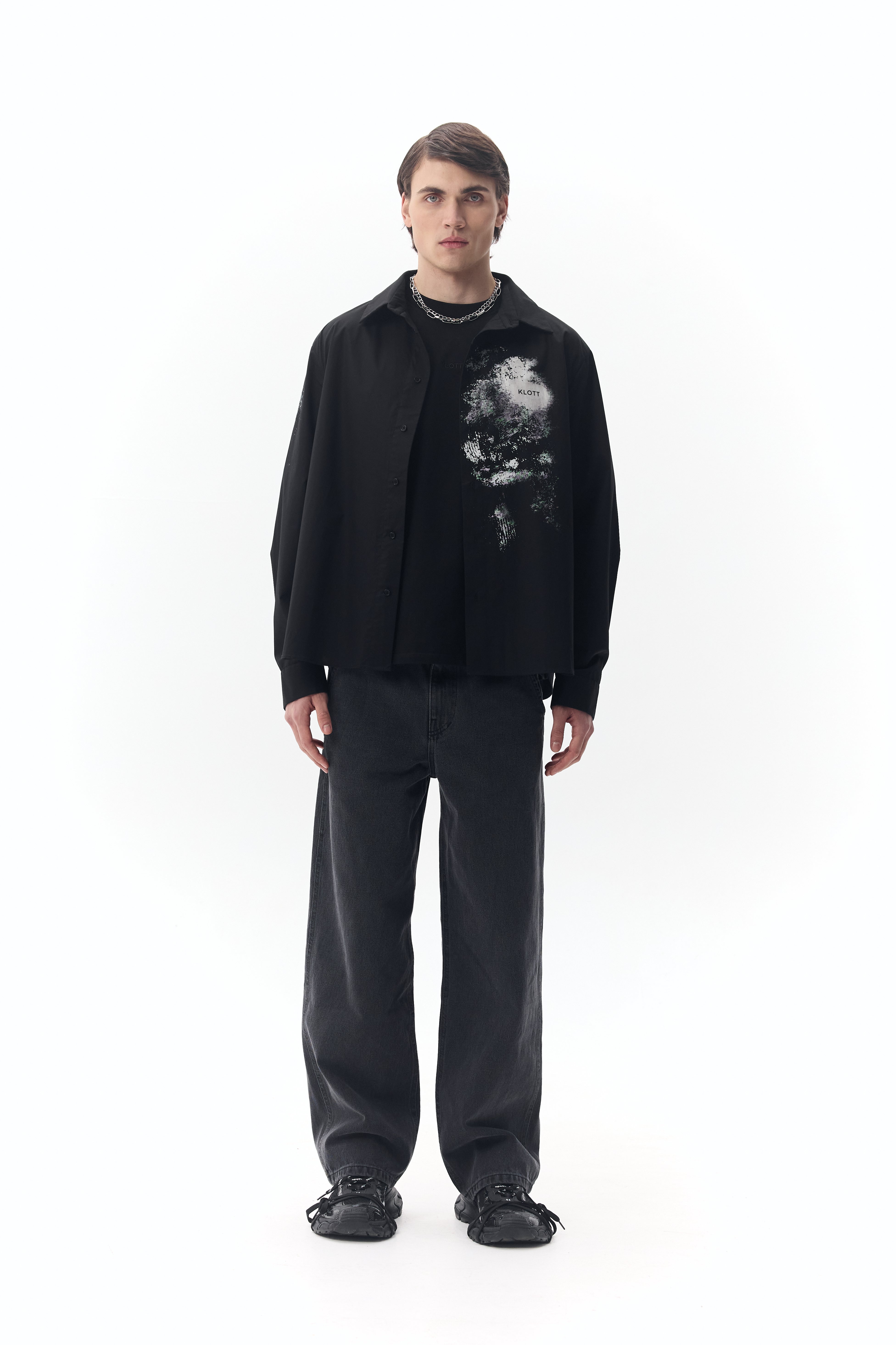 Cotton Shirt "Paint"