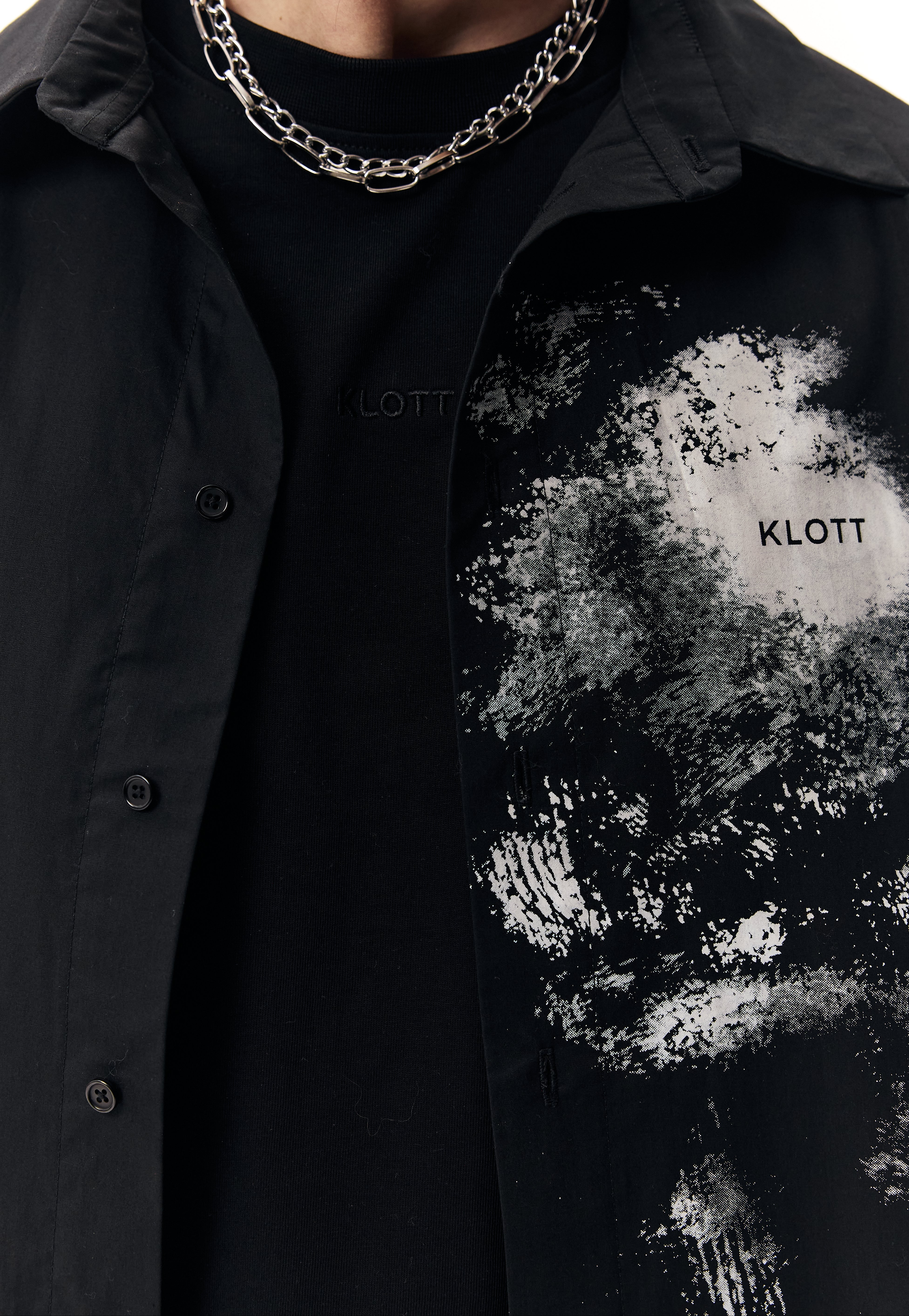 Cotton Shirt "Paint"