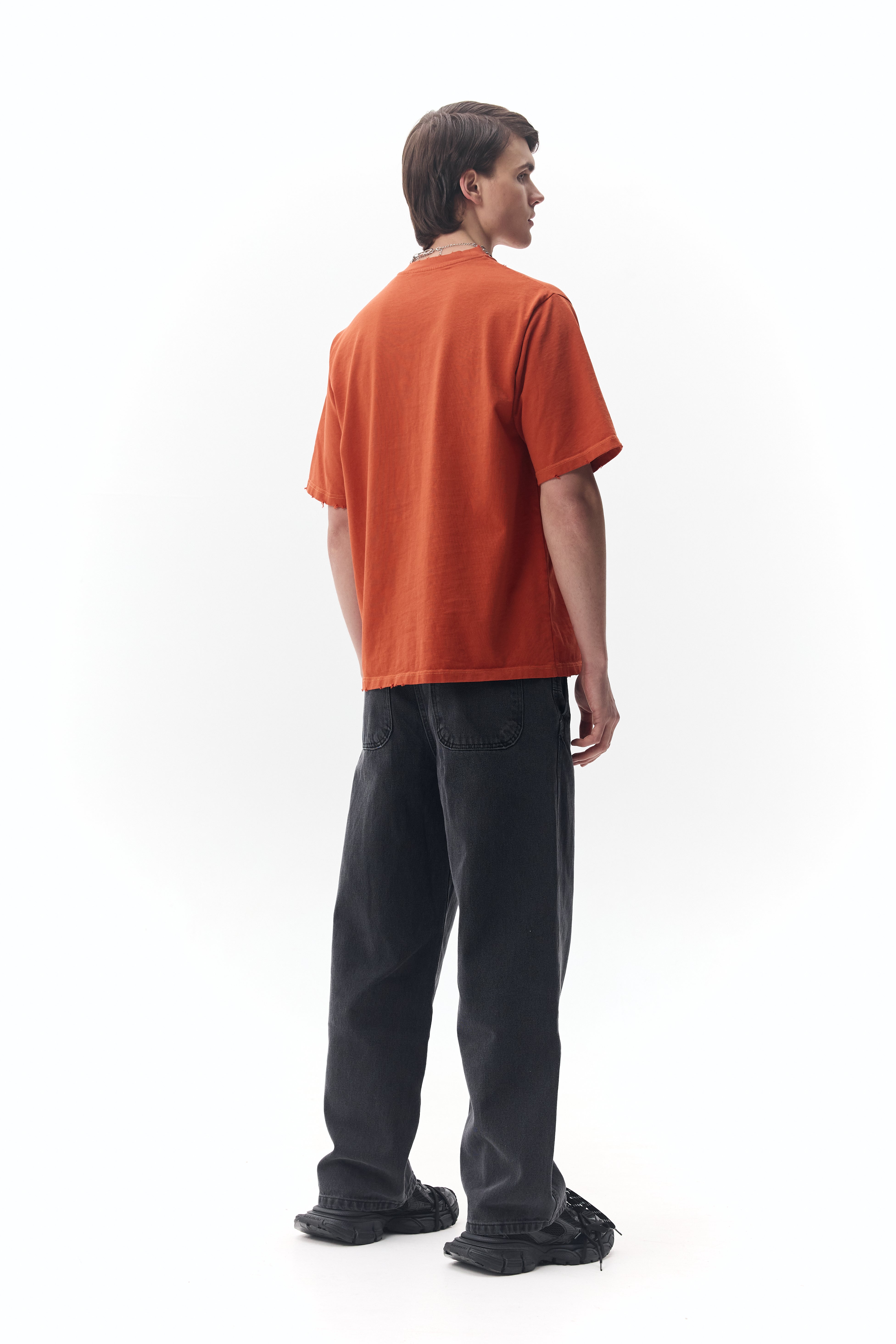 Oversized T-Shirt with "KLOTT" Embroidery