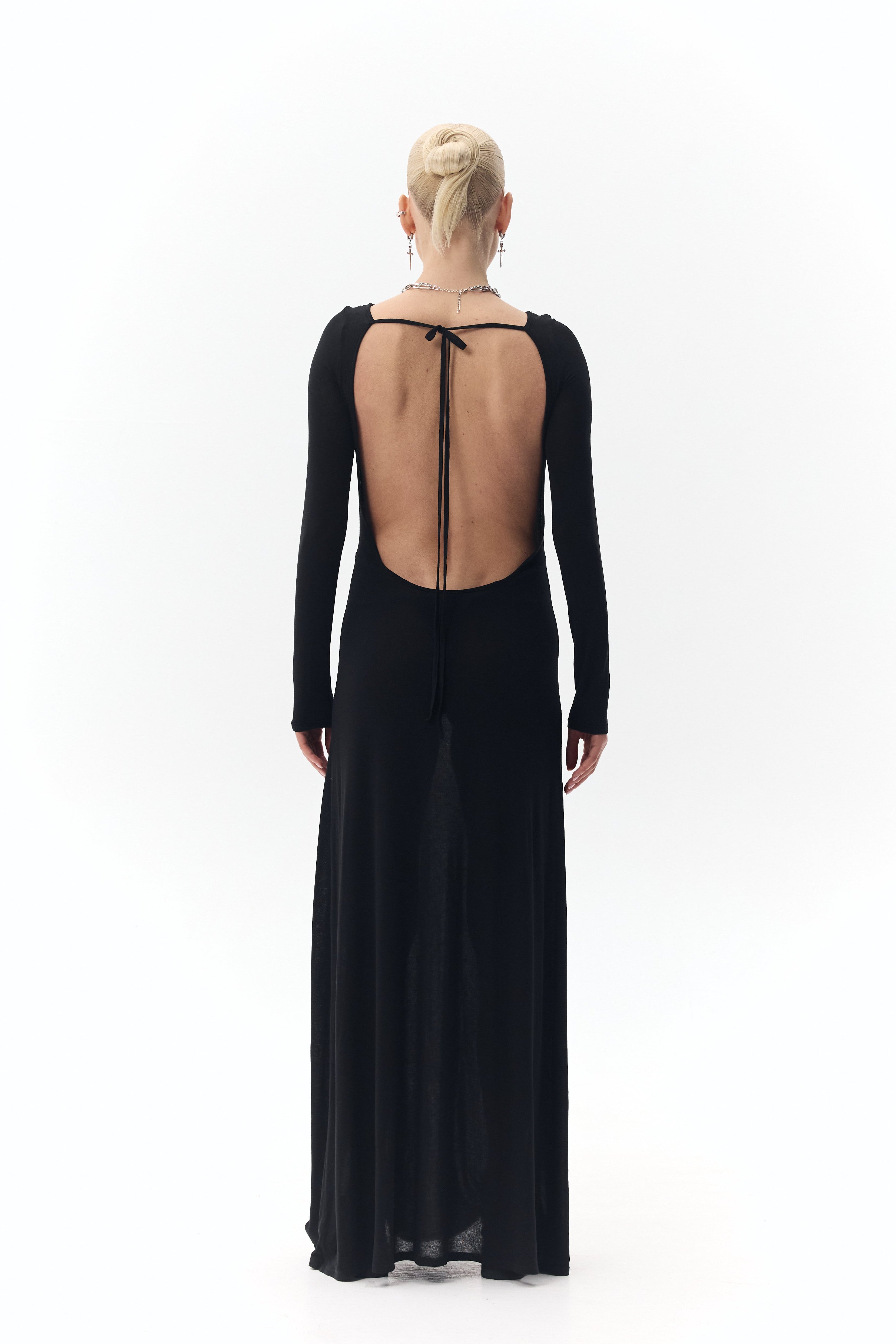 Sheer Maxi Dress "Infini"