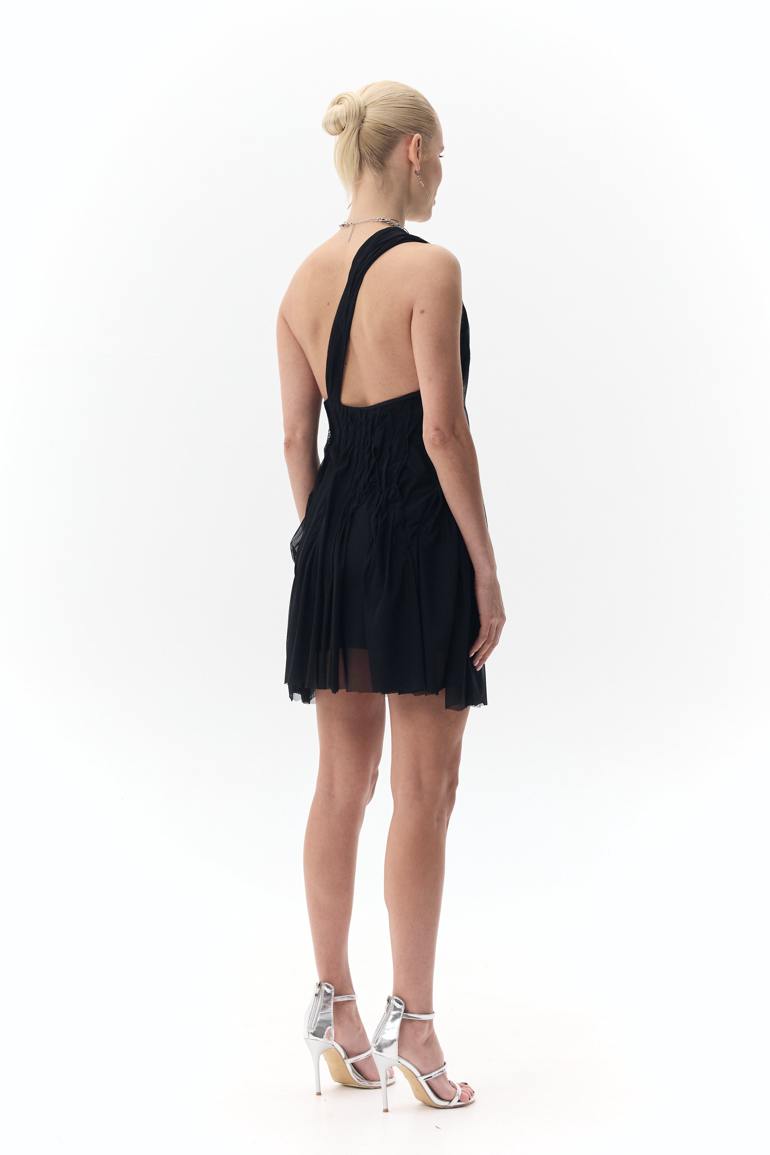 Crafted Mini Dress "Sigh"