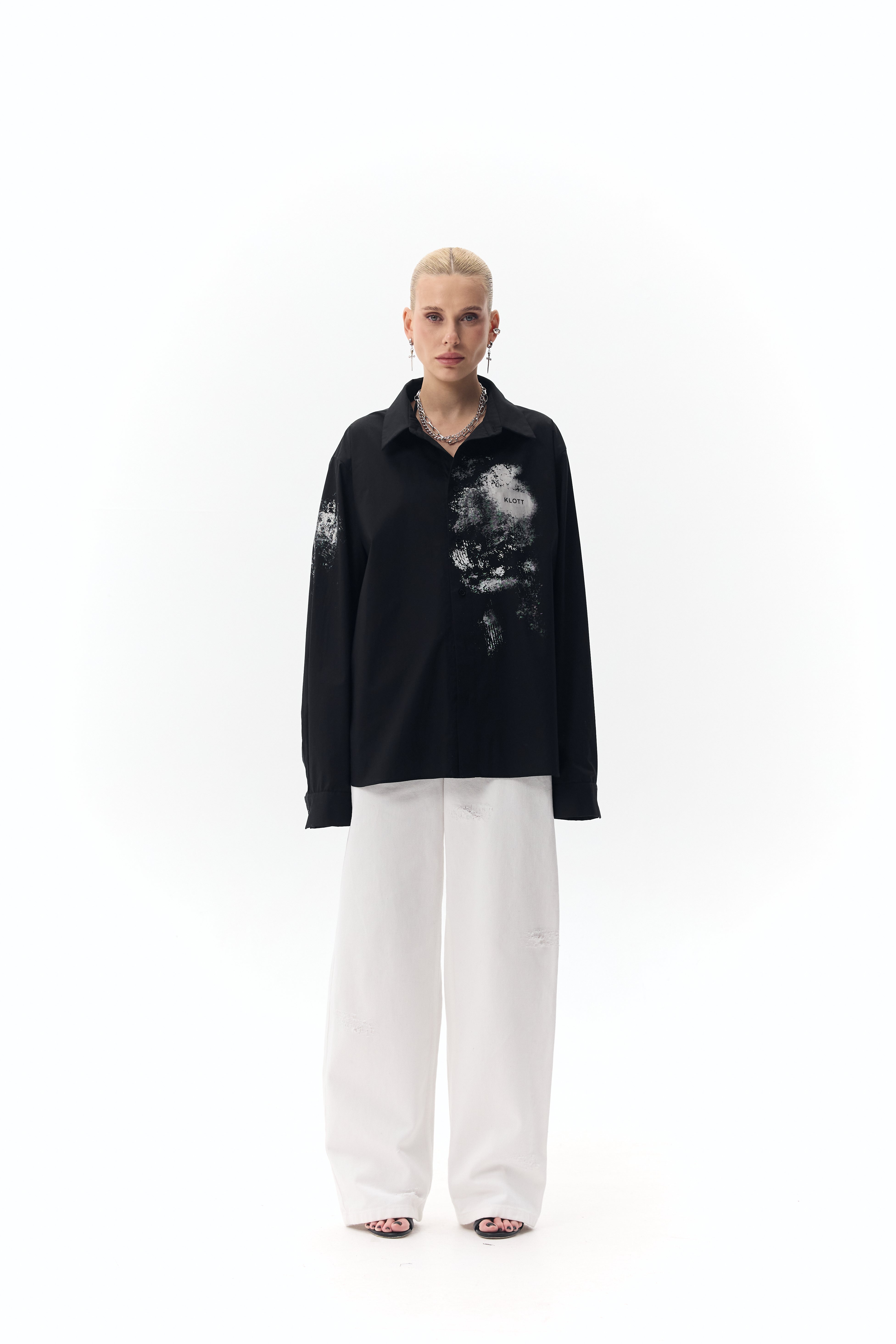 Cotton Shirt "Paint"