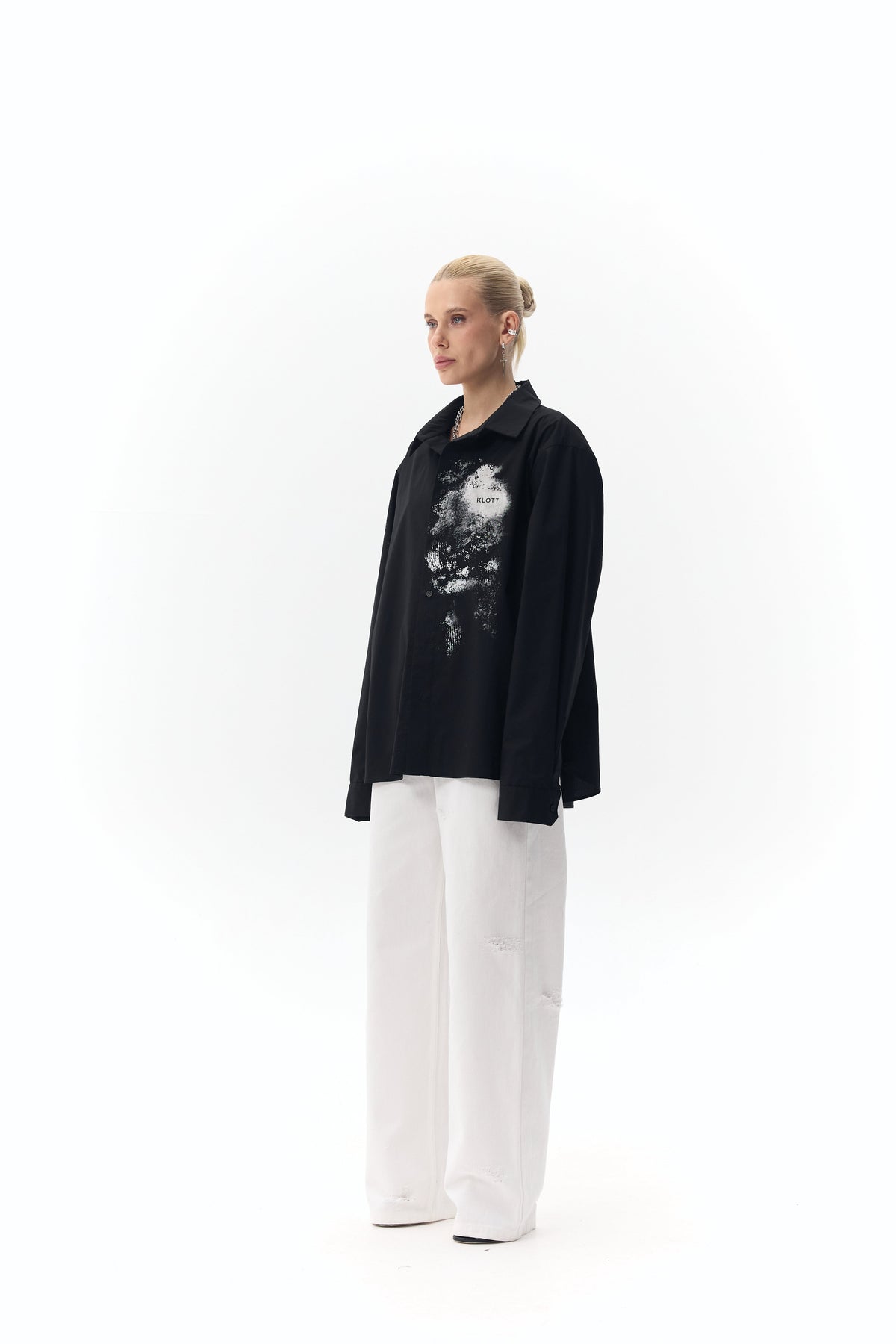 Cotton Shirt "Paint"