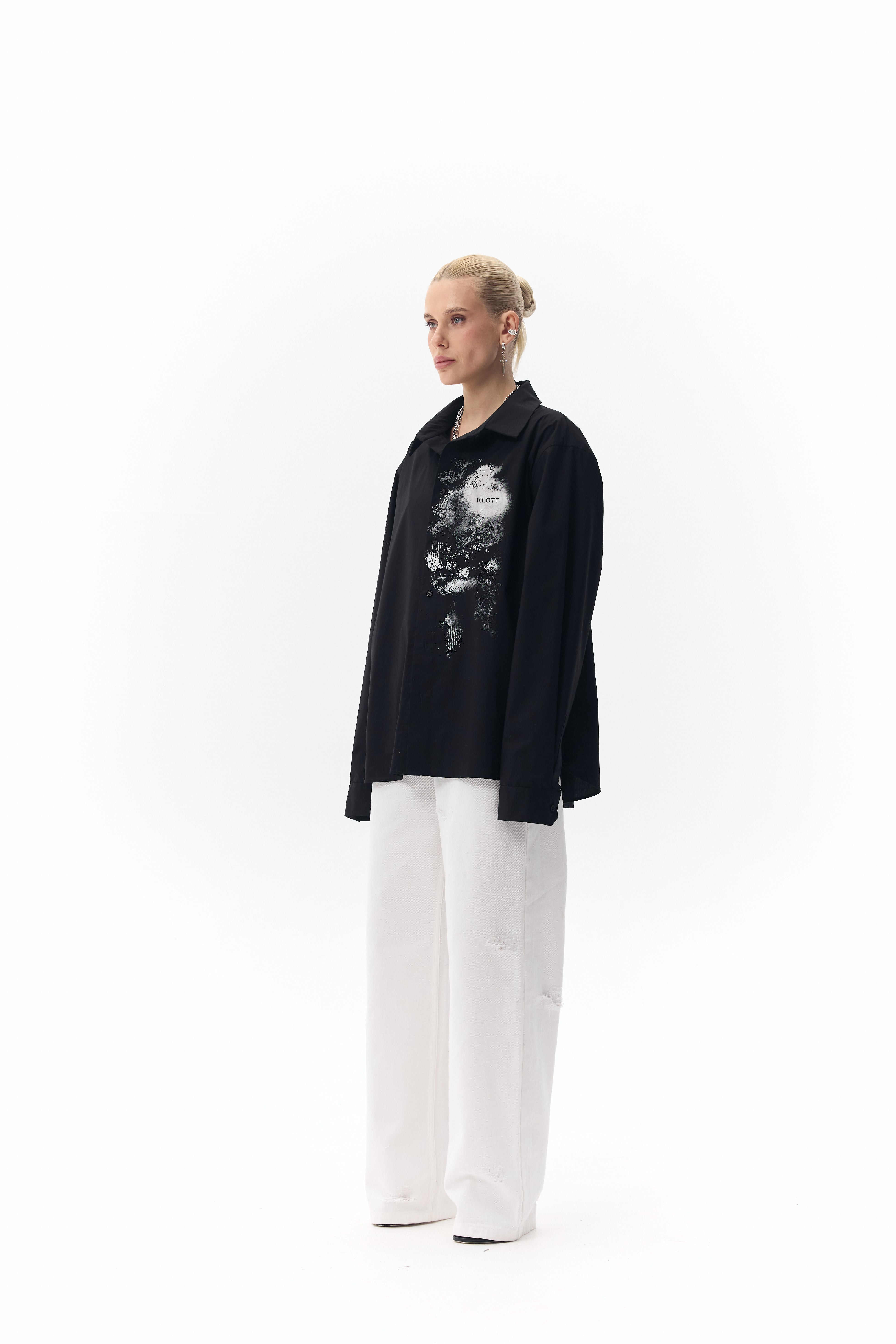 Cotton Shirt "Paint"