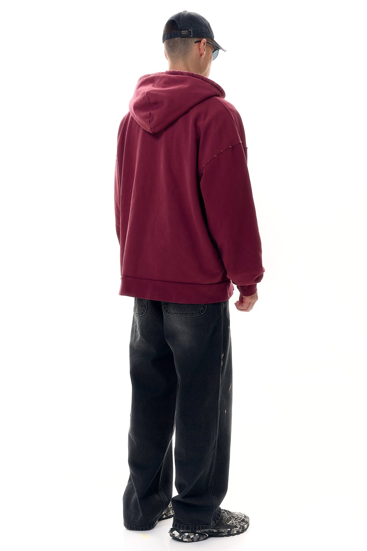 Oversized Hoodie with KLOTT Embroidery