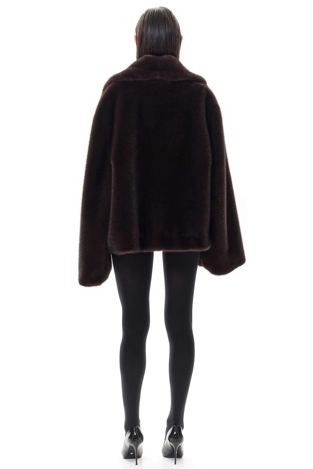 Insulated Faux Fur Coat
