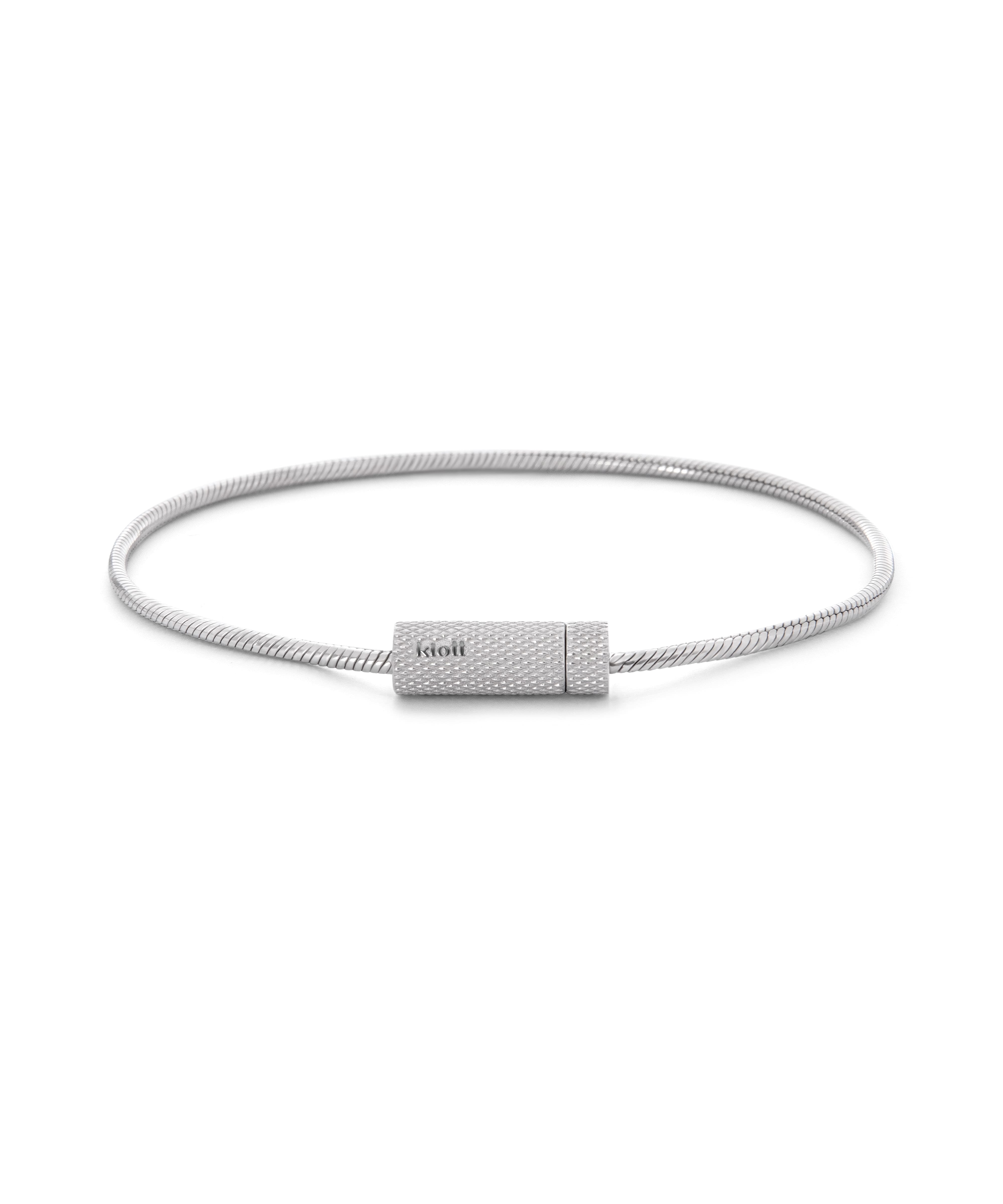 KLOTT INDUSTRIAL SILVER BRACELET