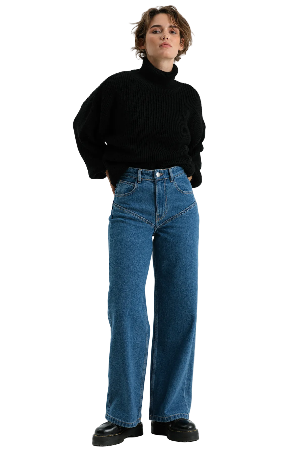 RELAXED FIT JEANS