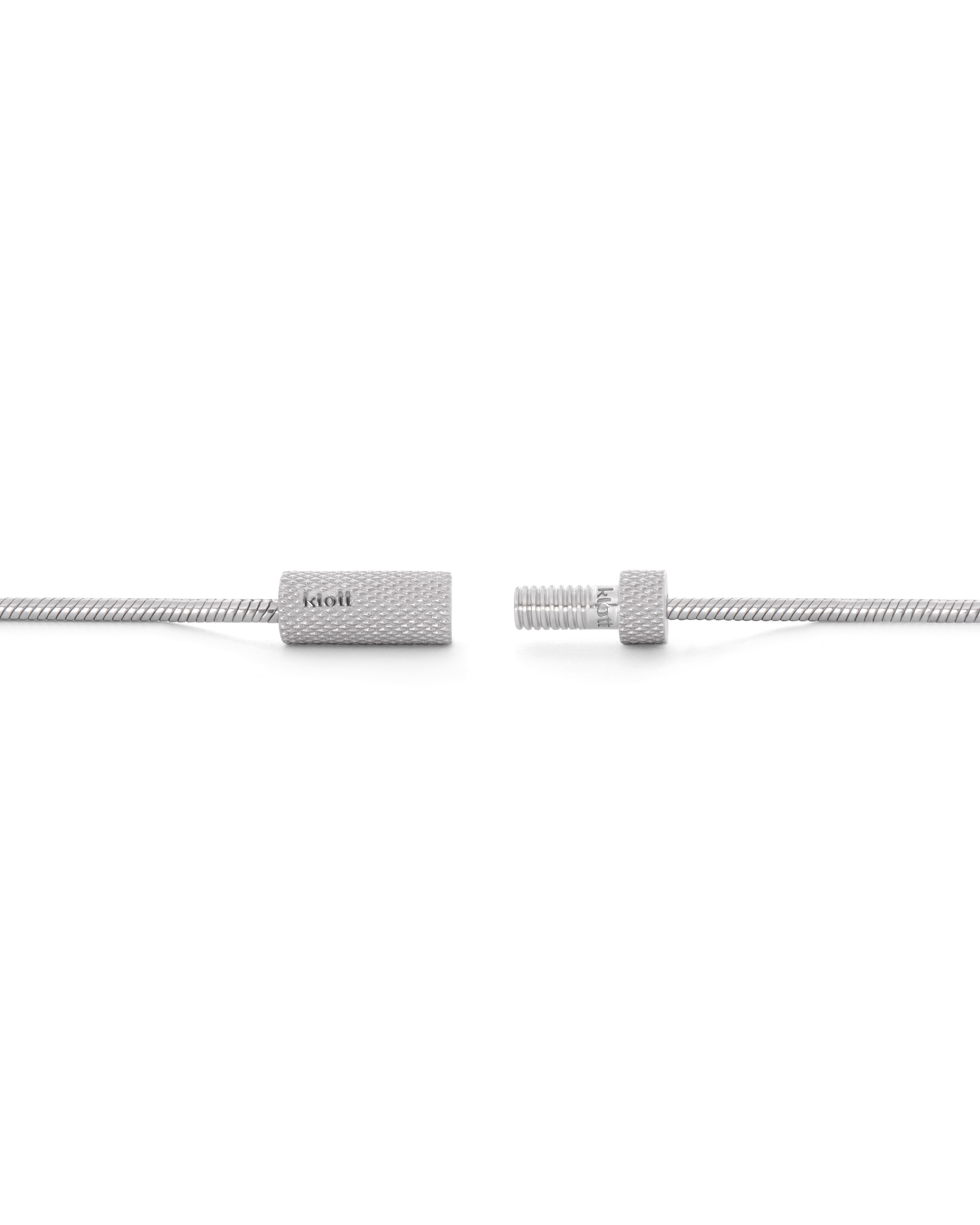 KLOTT INDUSTRIAL SILVER BRACELET