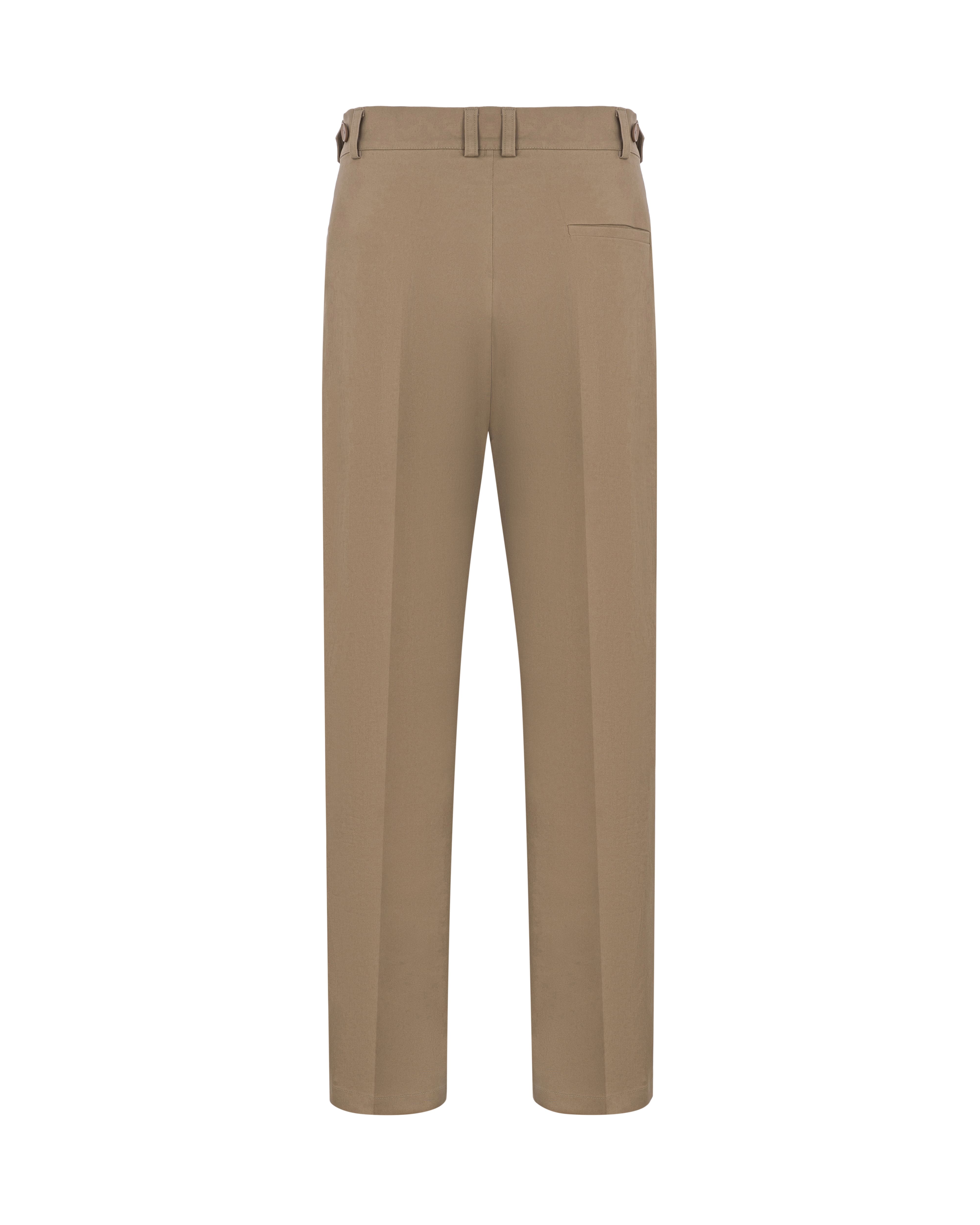 CLASSIC COTTON BLEND TROUSERS