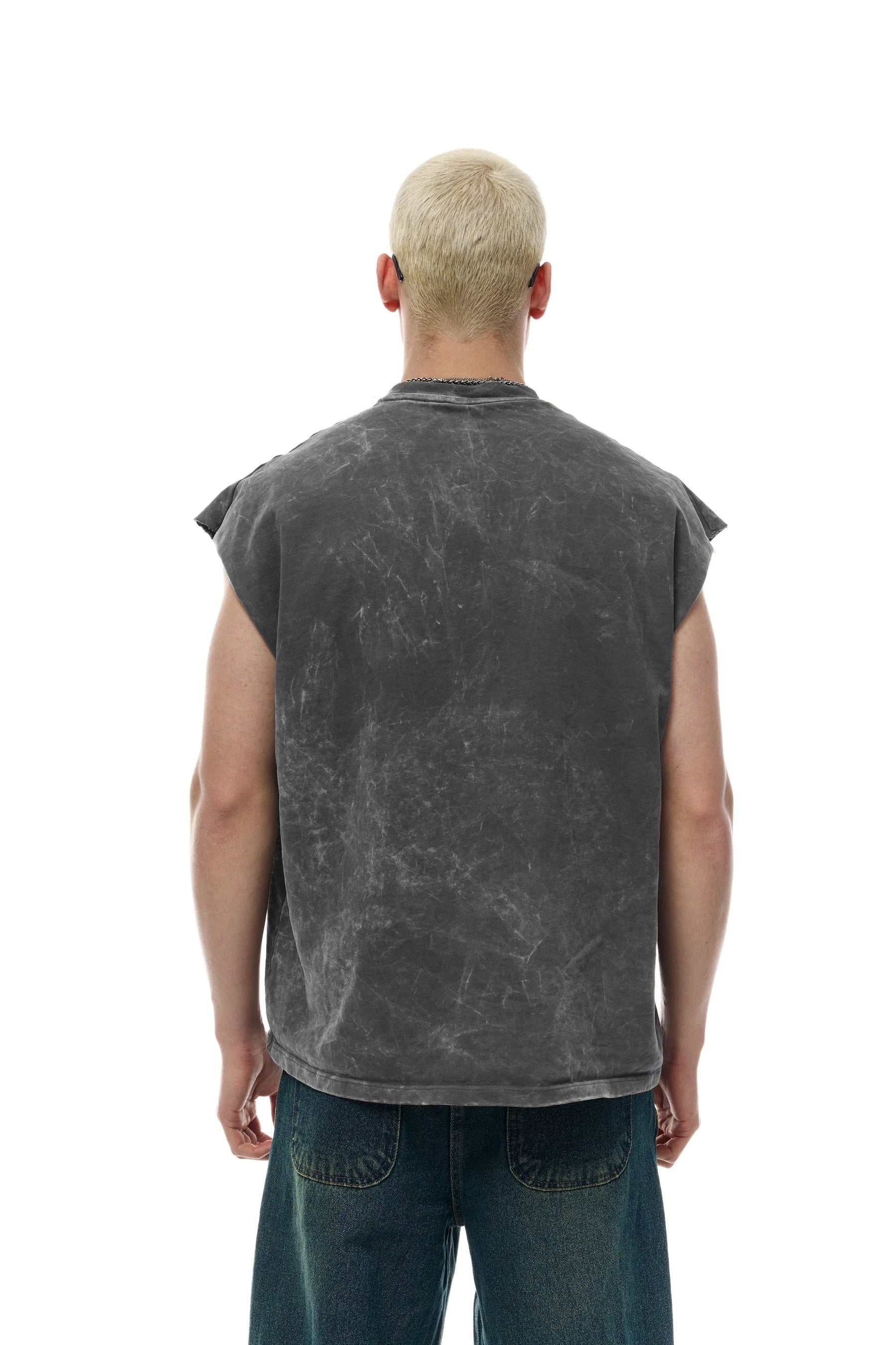 OVERSIZED FIT COTTON TANK TOP