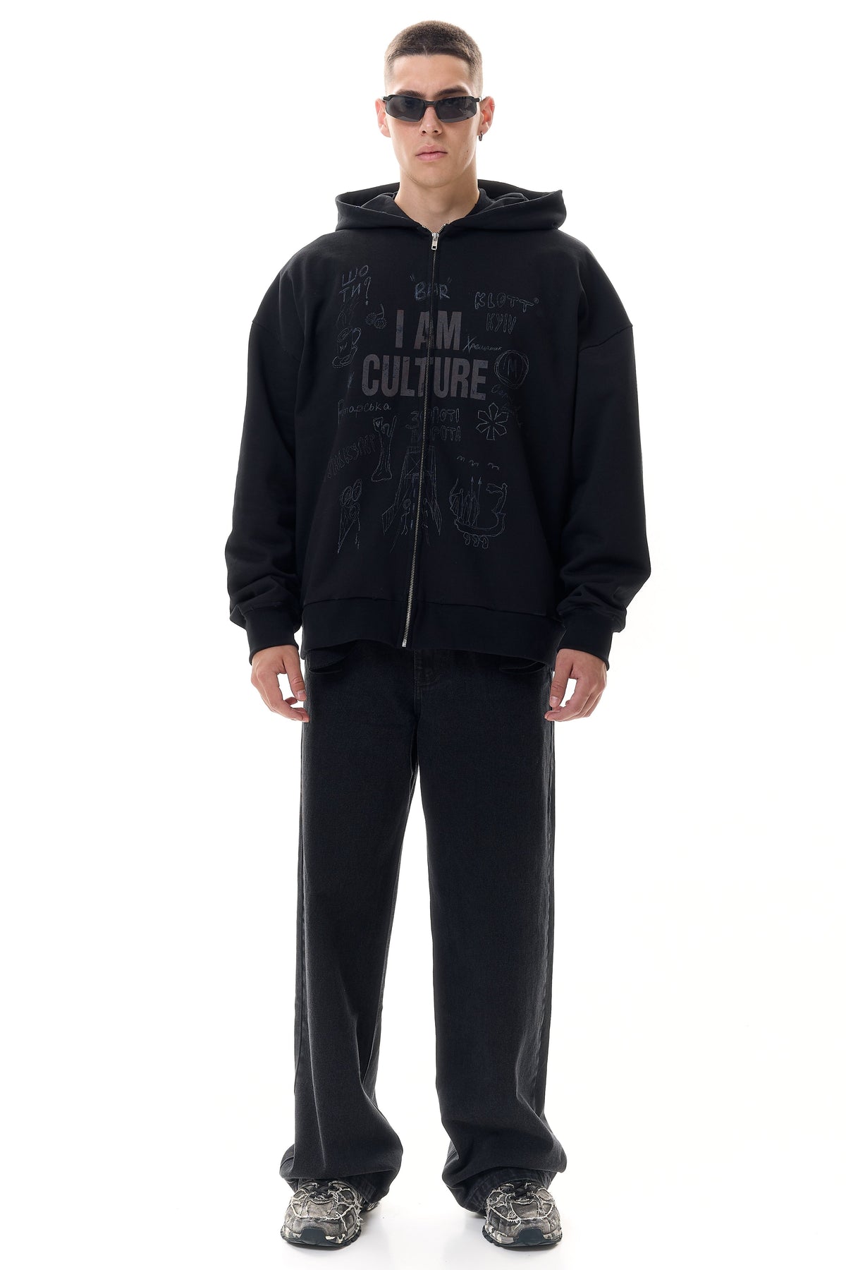 Oversized Hoodie "I am Culture"