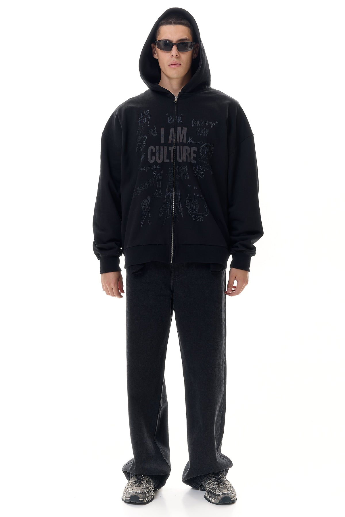 Oversized Hoodie "I am Culture"