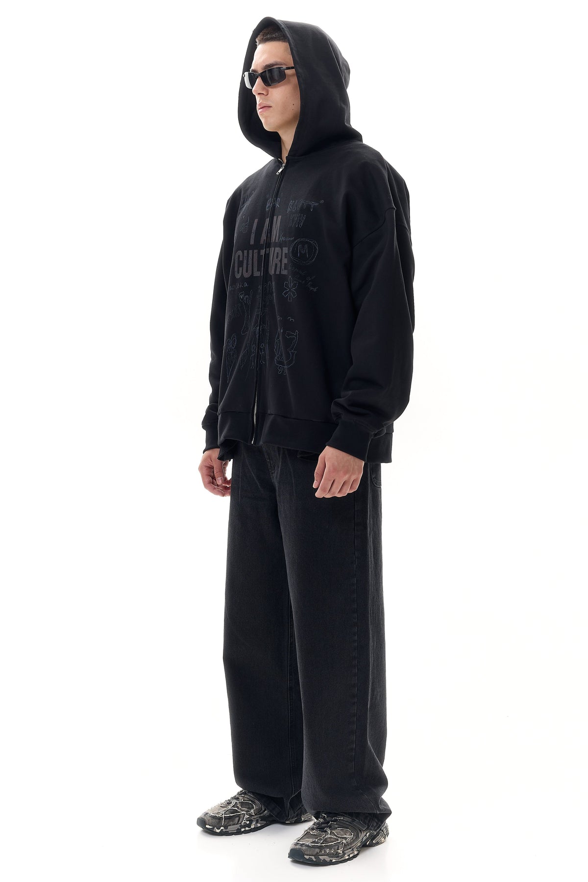 Oversized Hoodie "I am Culture"