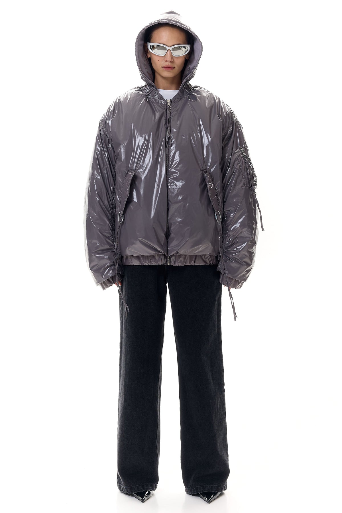 Oversized Bomber Jacket
