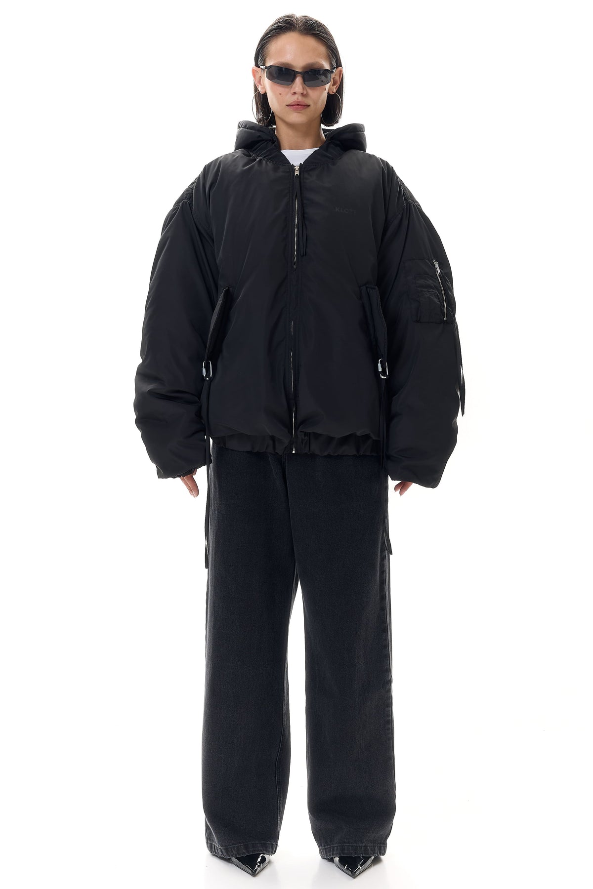 Oversized Bomber Jacket