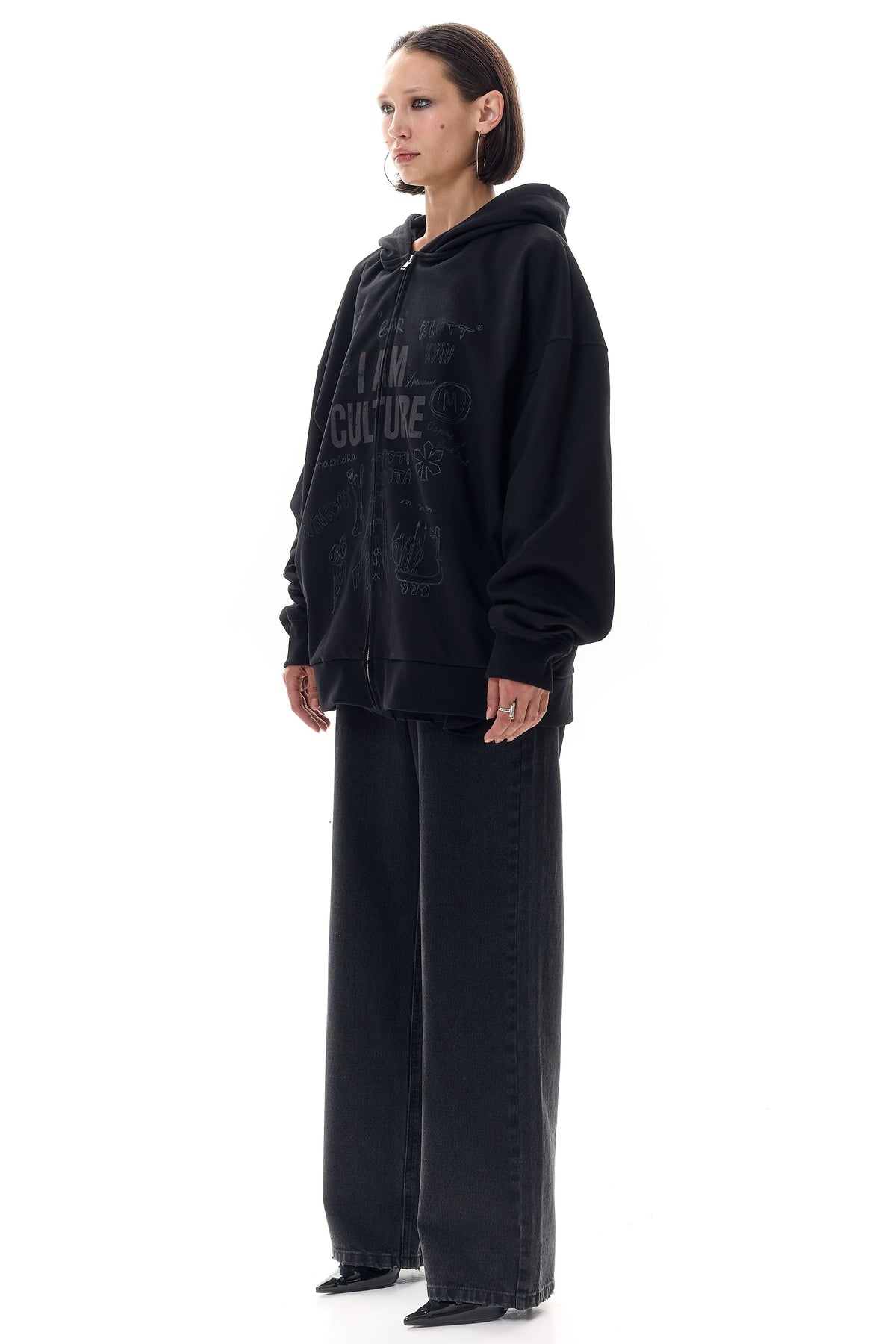 Oversized Hoodie "I am Culture"