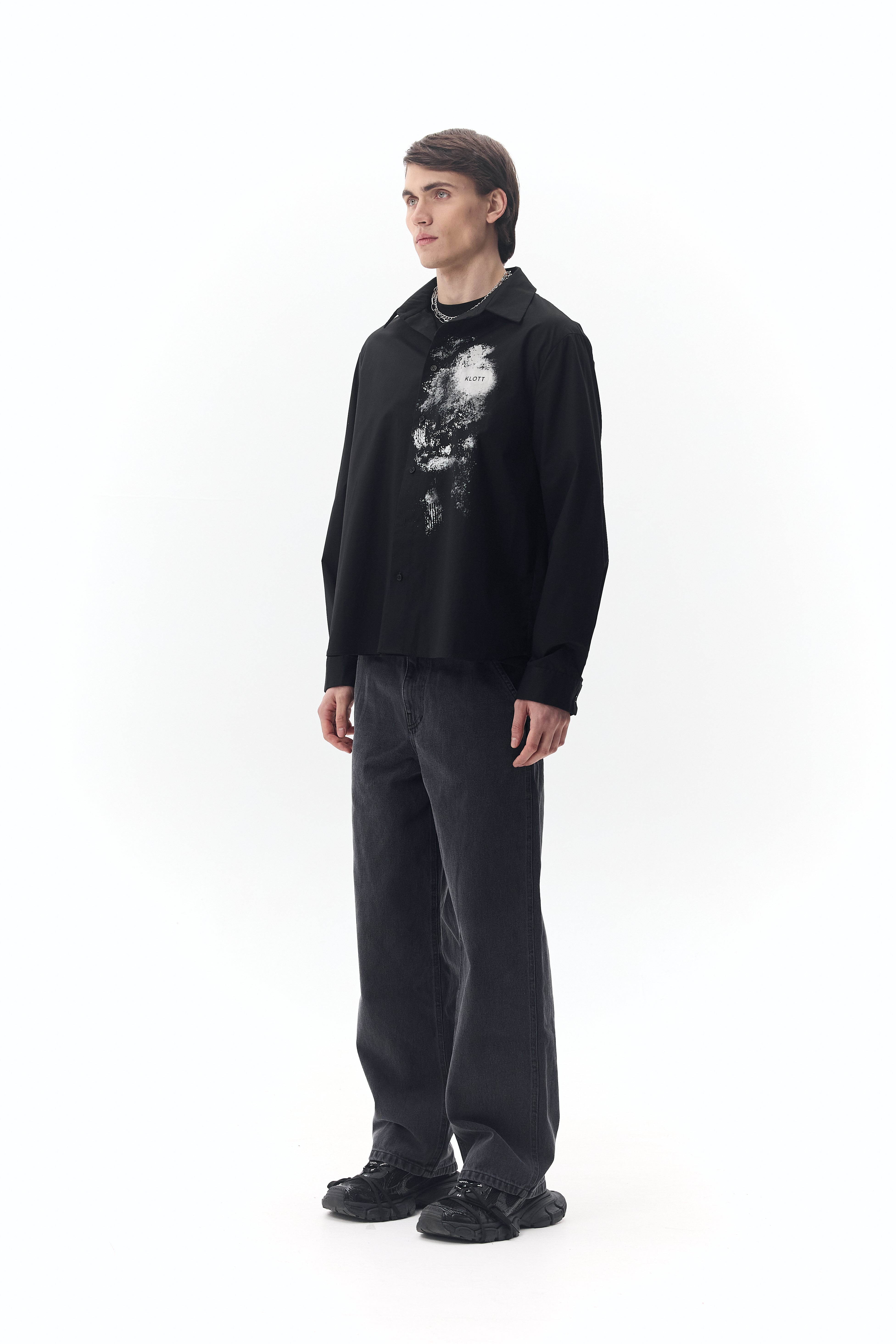 Cotton Shirt "Paint"