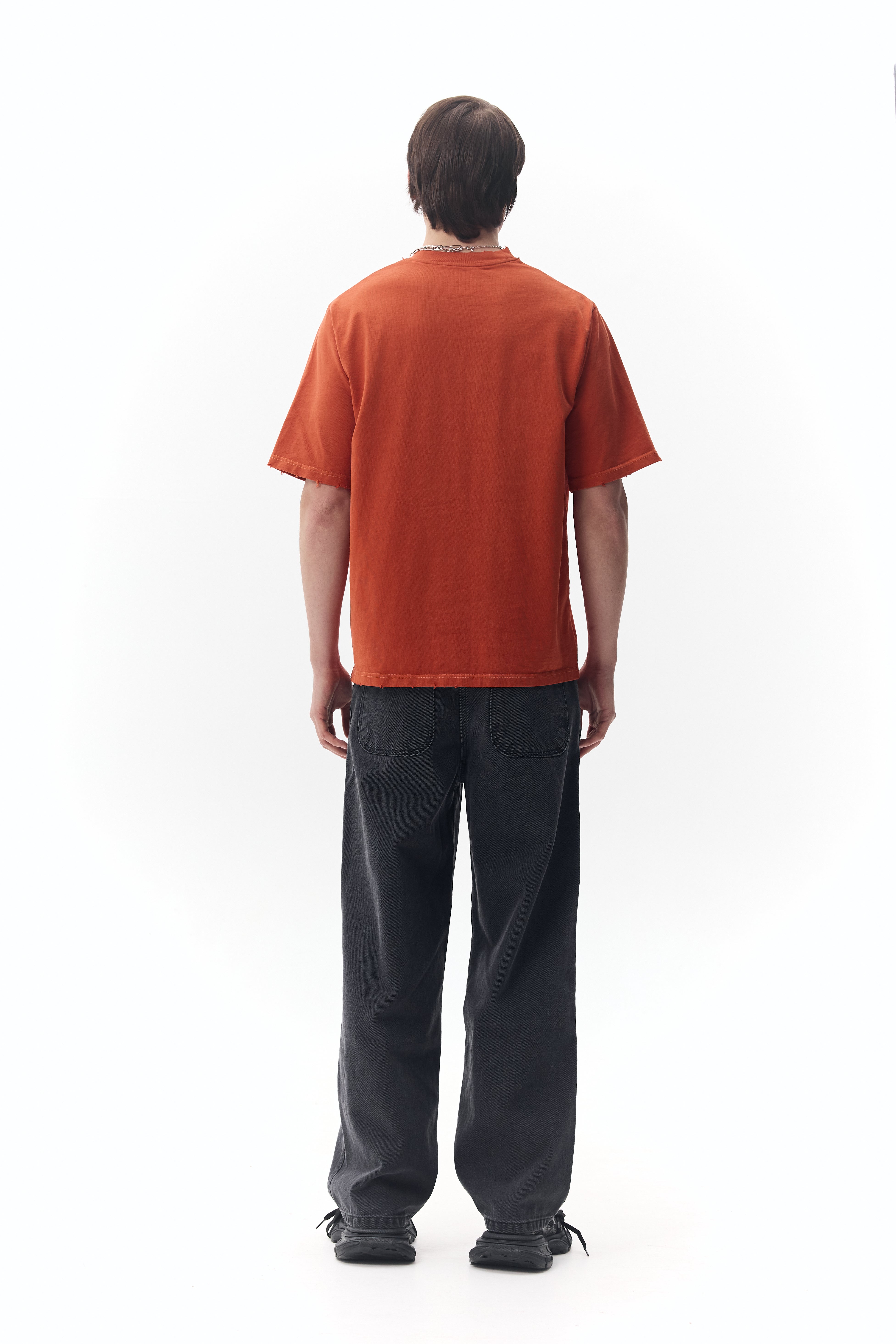 Oversized T-Shirt with "KLOTT" Embroidery