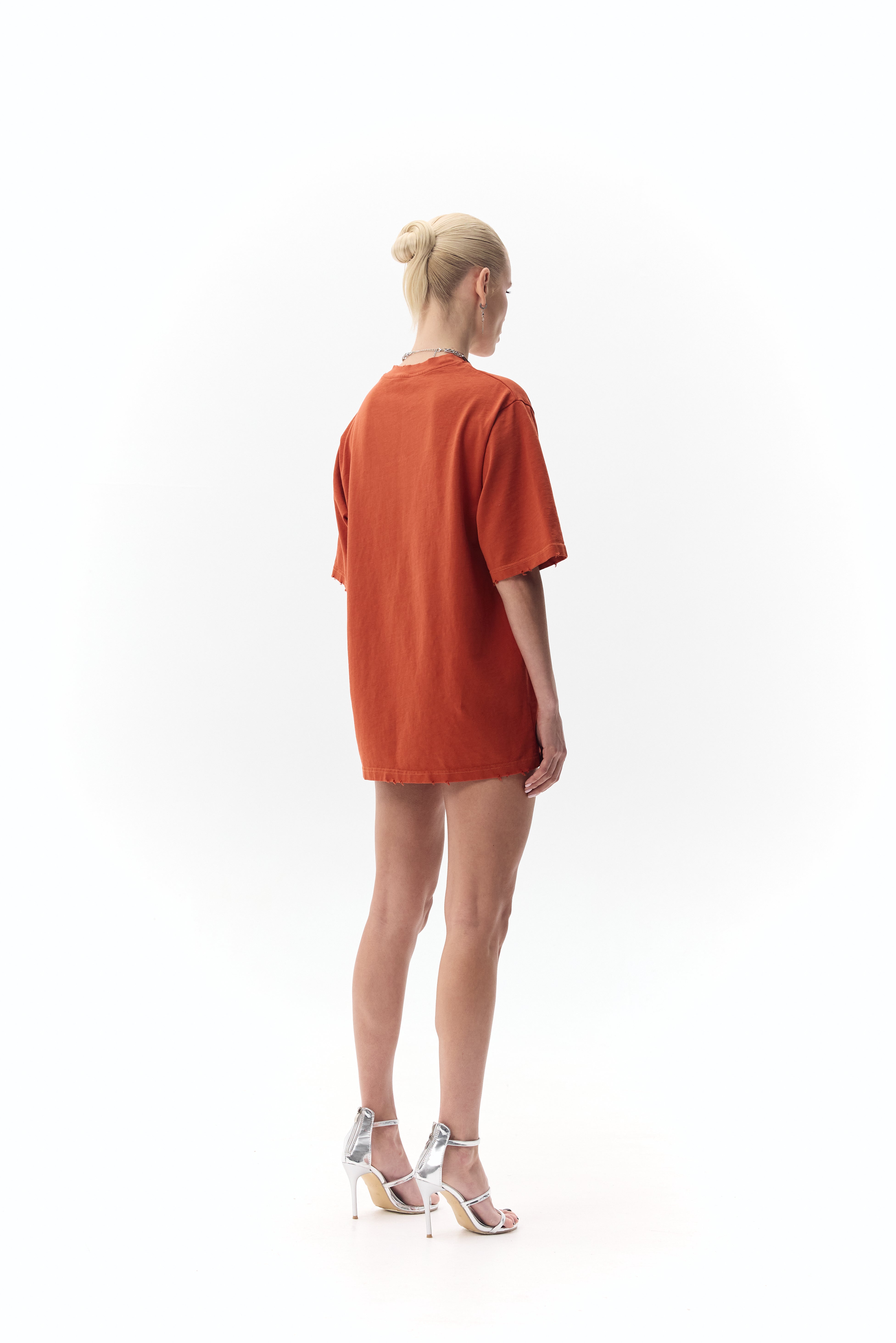 Oversized T-Shirt with "KLOTT" Embroidery