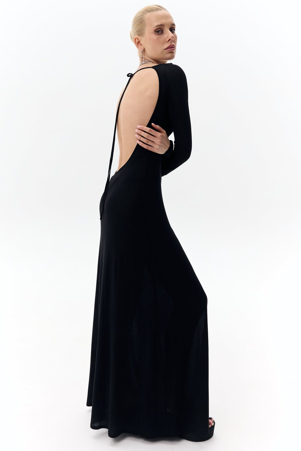 Sheer Maxi Dress "Infini"