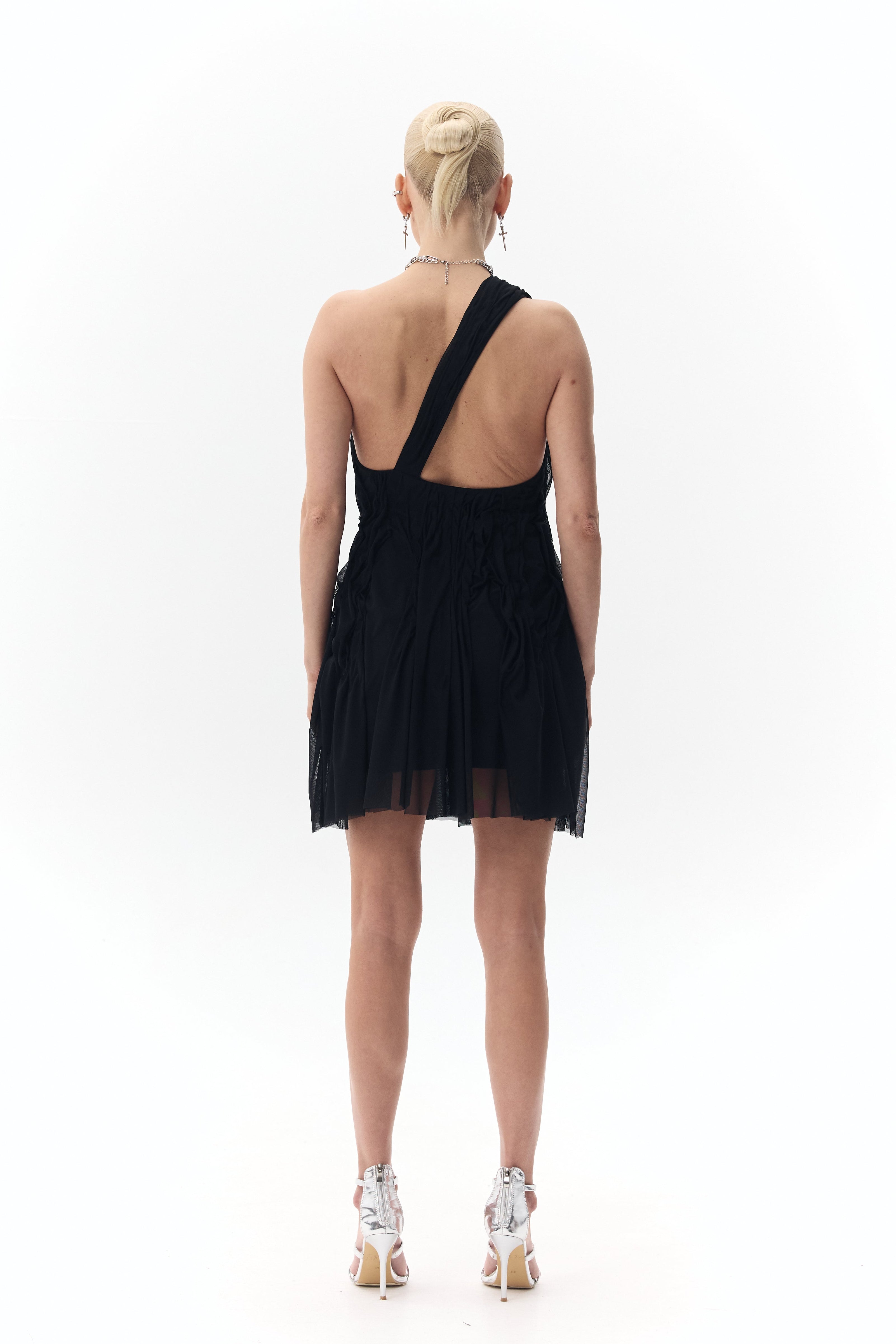 Crafted Mini Dress "Sigh"