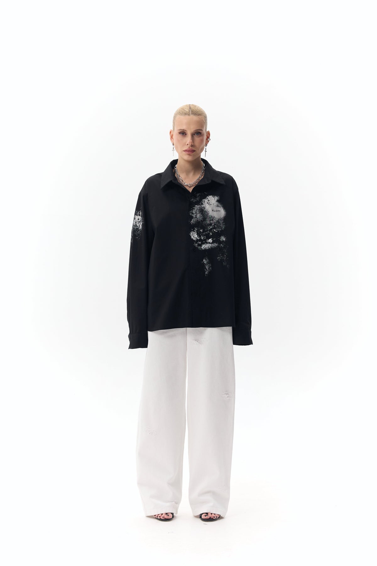Cotton Shirt "Paint"