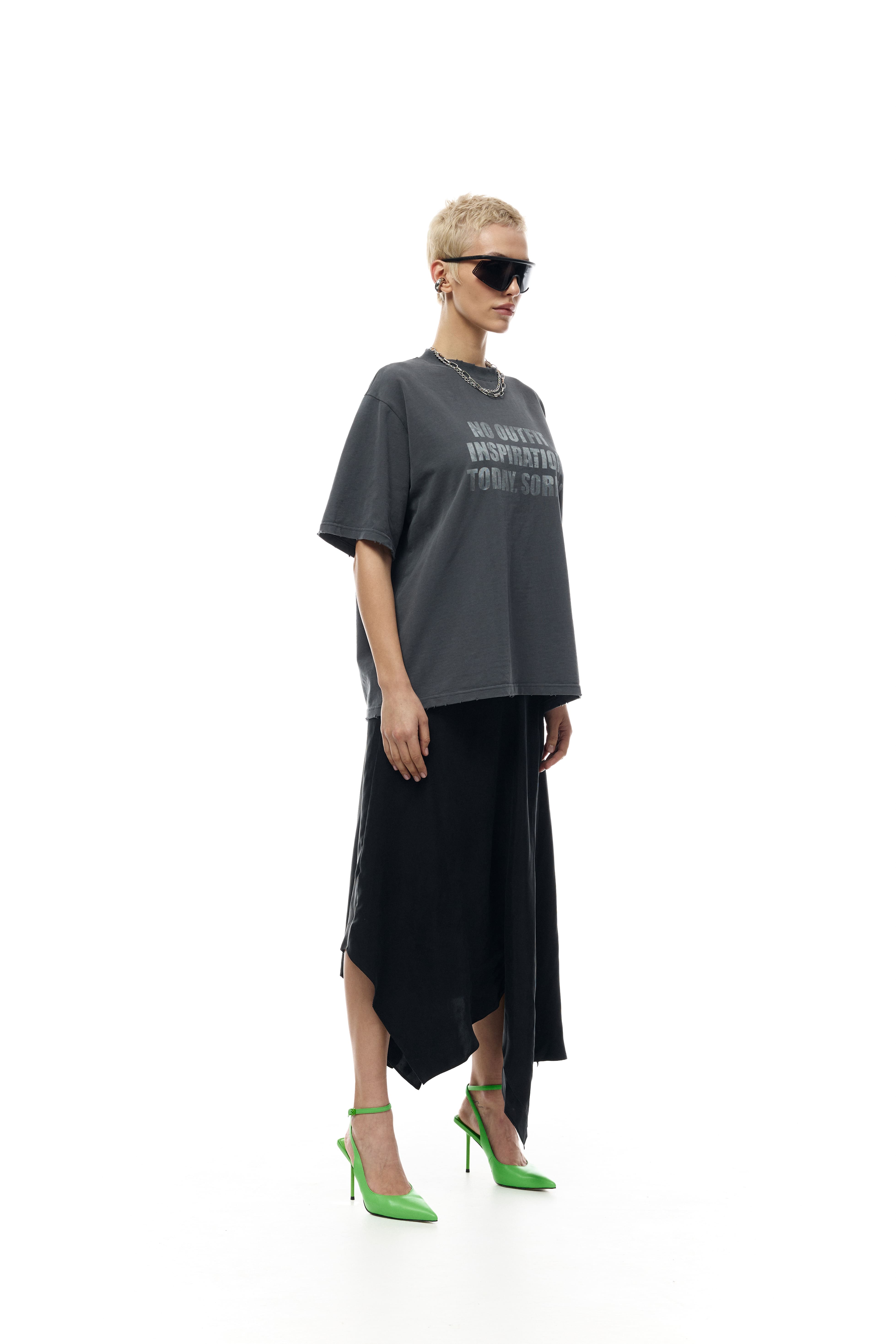 CUPRO BLEND SKIRT