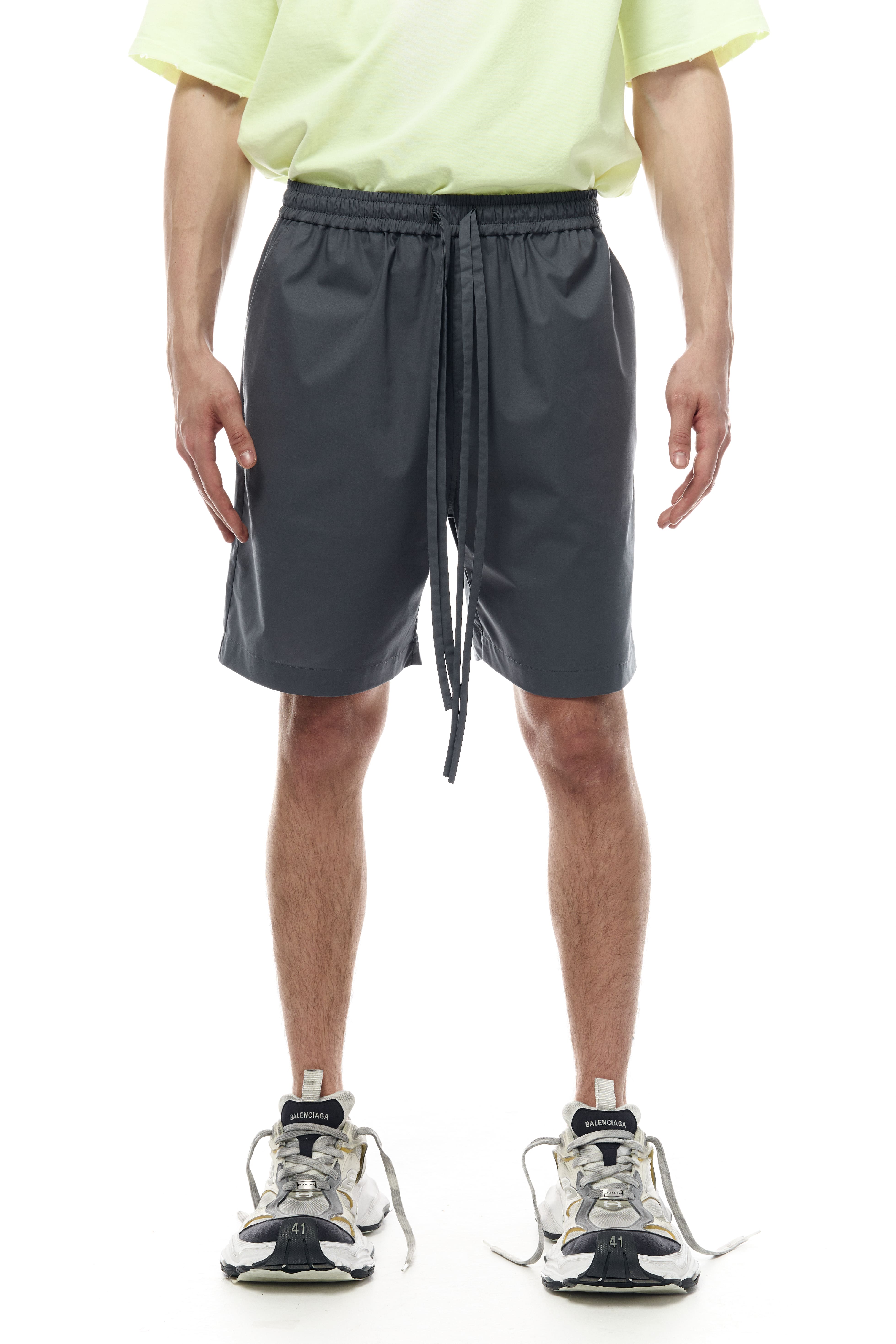 COTTON BLEND SHORTS