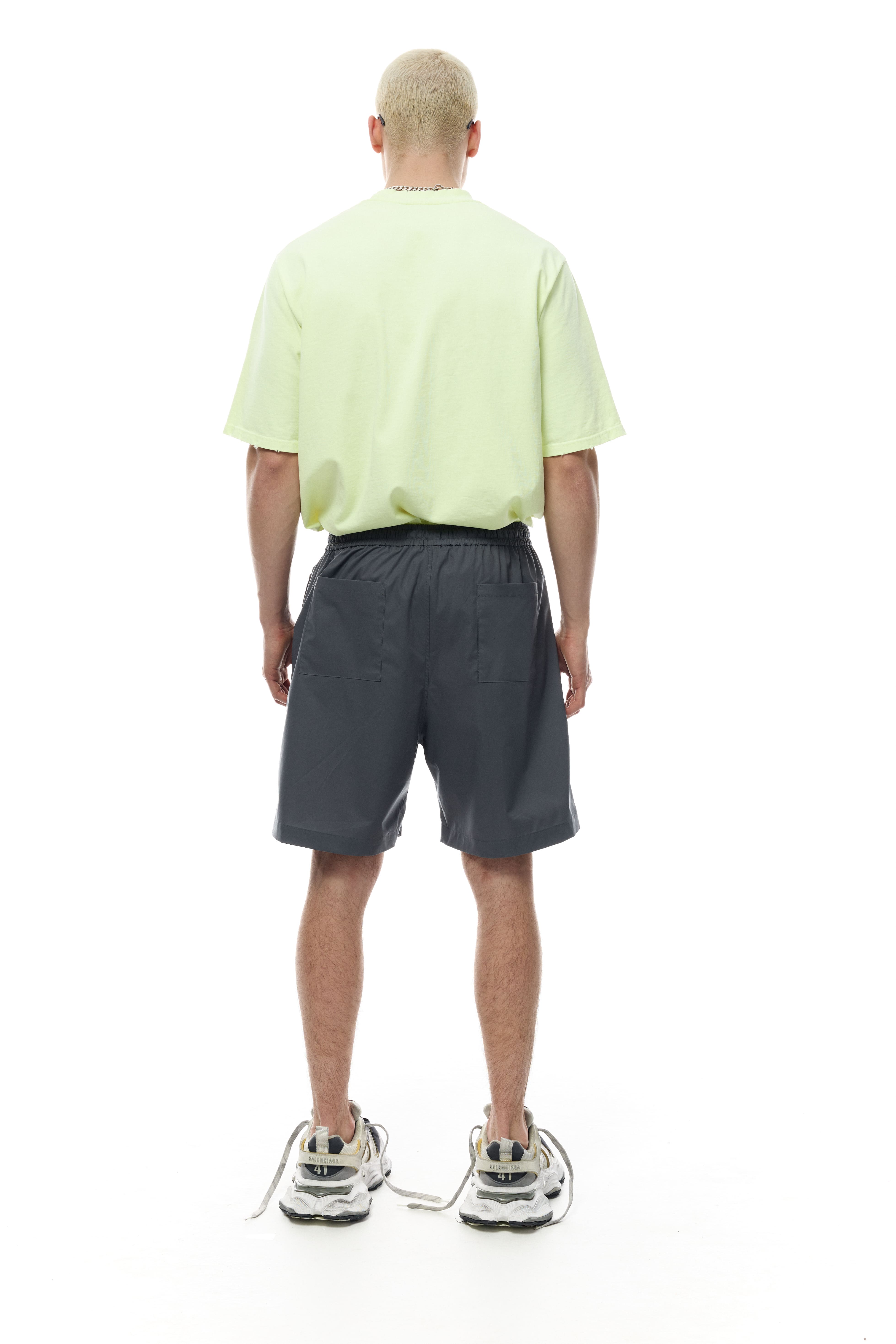 COTTON BLEND SHORTS