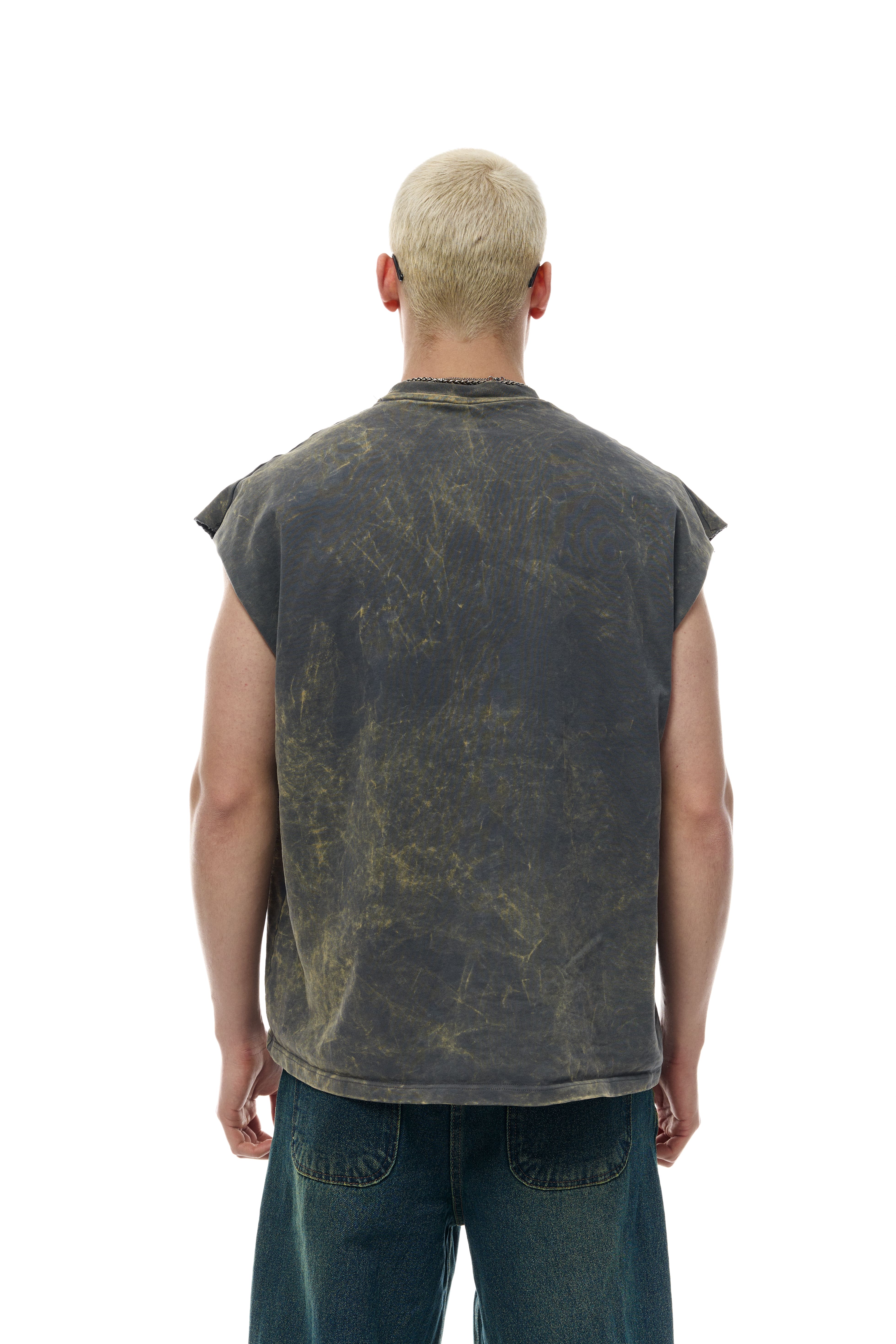 OVERSIZED FIT COTTON TANK TOP