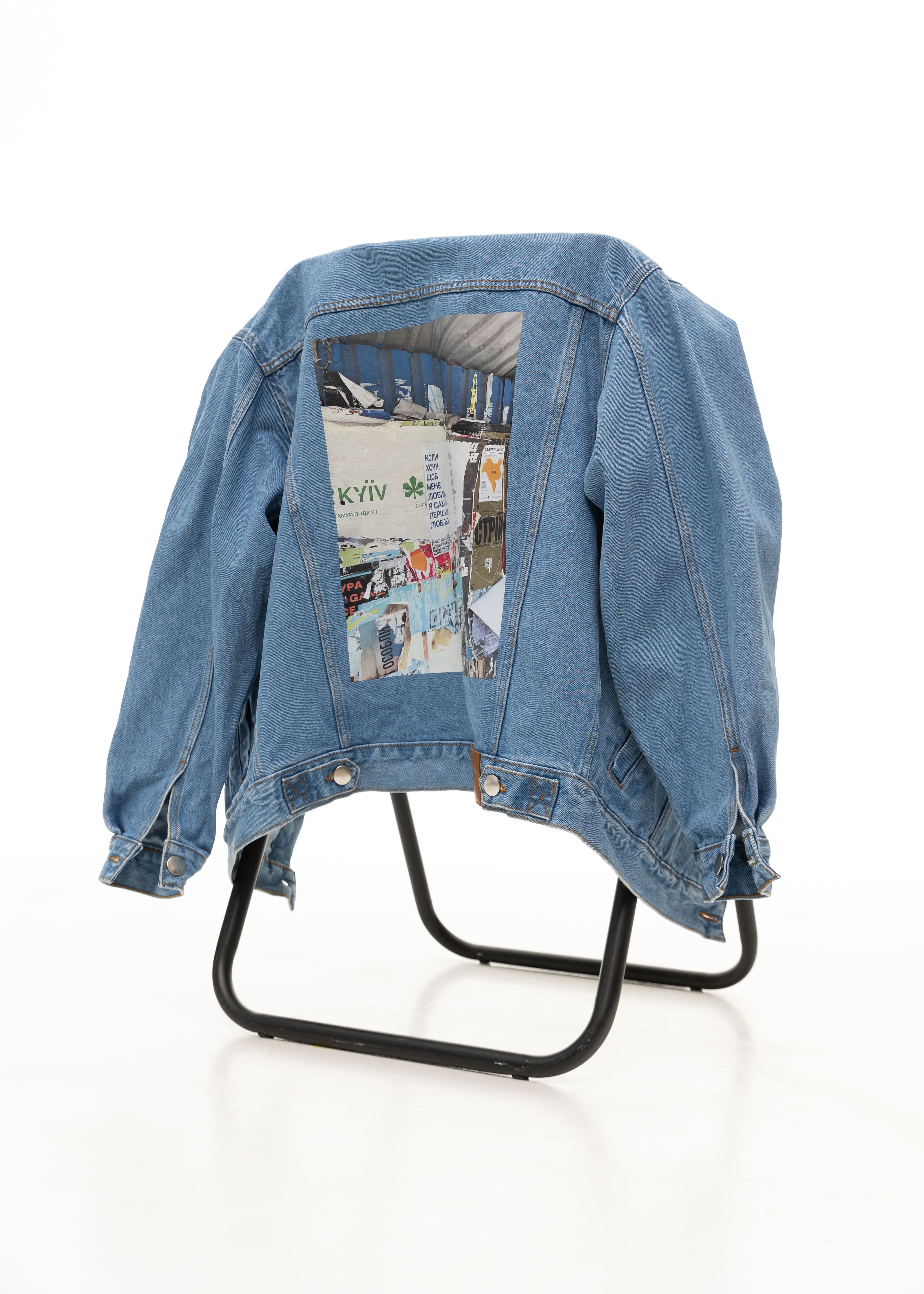 DENIM JACKET "POSTERS"